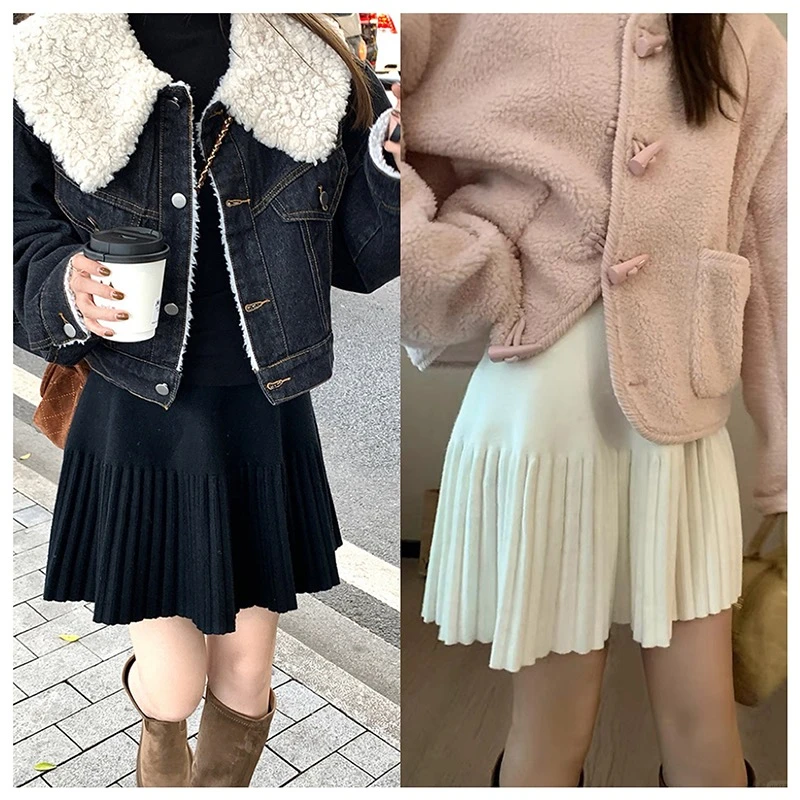 孕妇穿搭｜秋冬半身裙百褶裙包臀裙