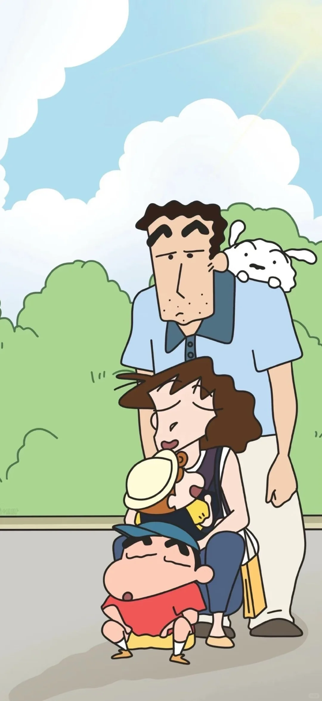 蜡笔小新卡通壁纸～