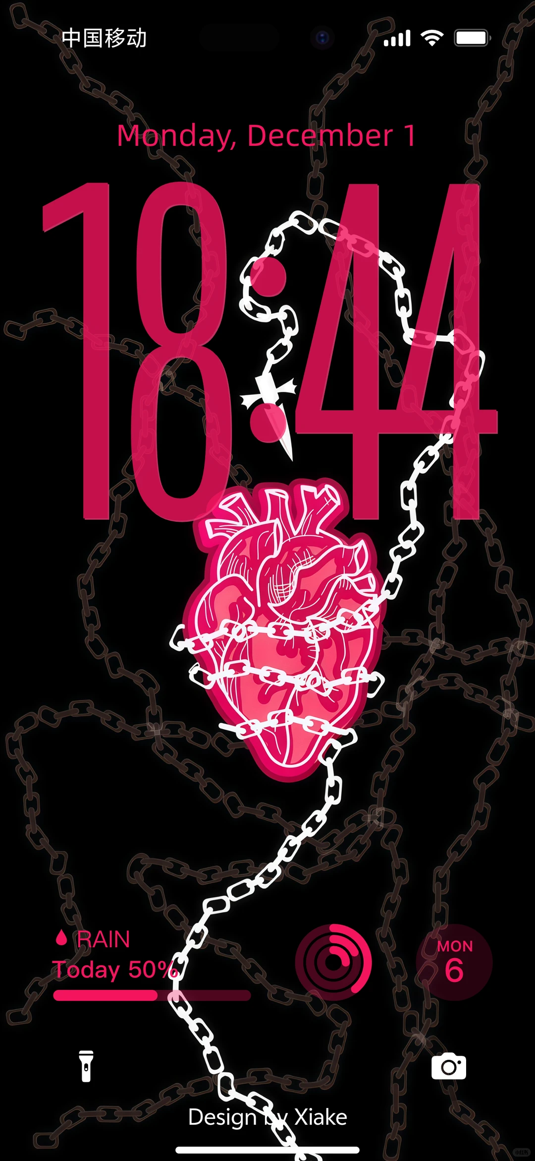 Chained Heart🔗❤️|美式小众壁纸|珍藏