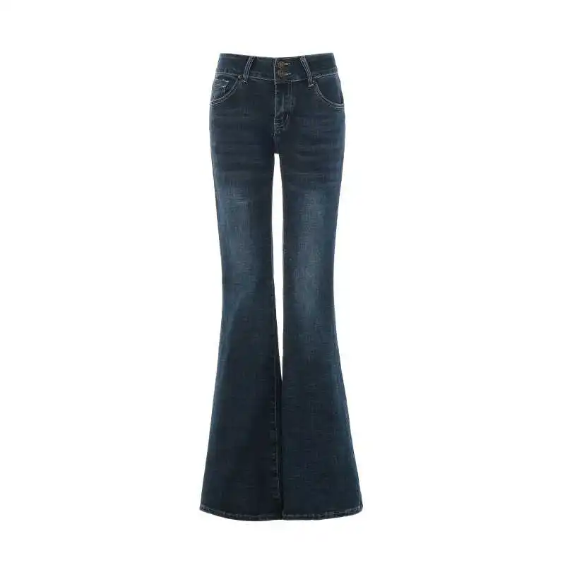 美式复古低腰喇叭牛仔裤，显瘦又百搭🎁