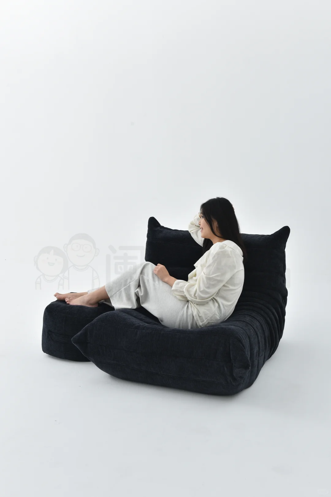 从没见过的毛毛虫沙发，原来质感才是第一