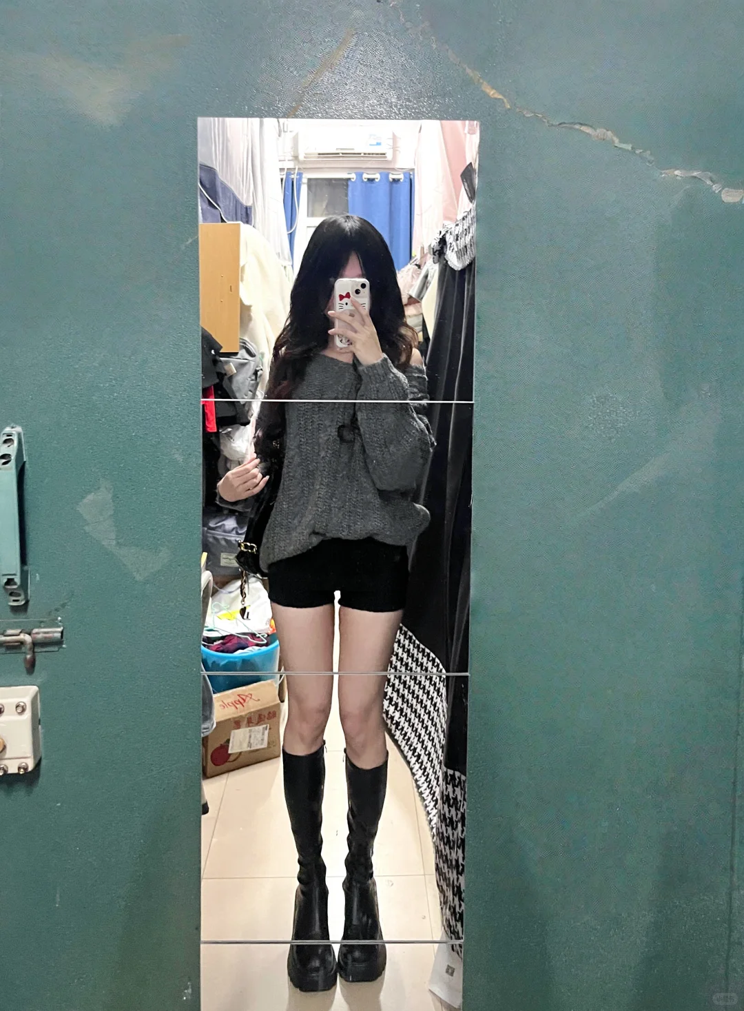 舍友说有点姐感!!1还是2好点呢!!