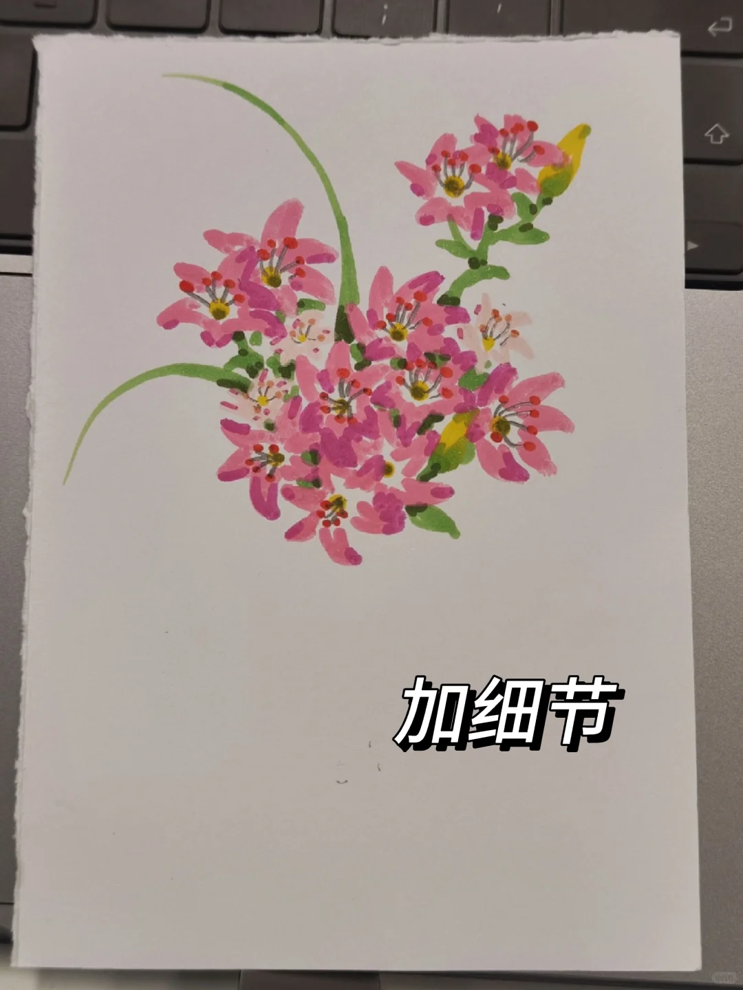 小花也娇艳，小画也精彩🌸
