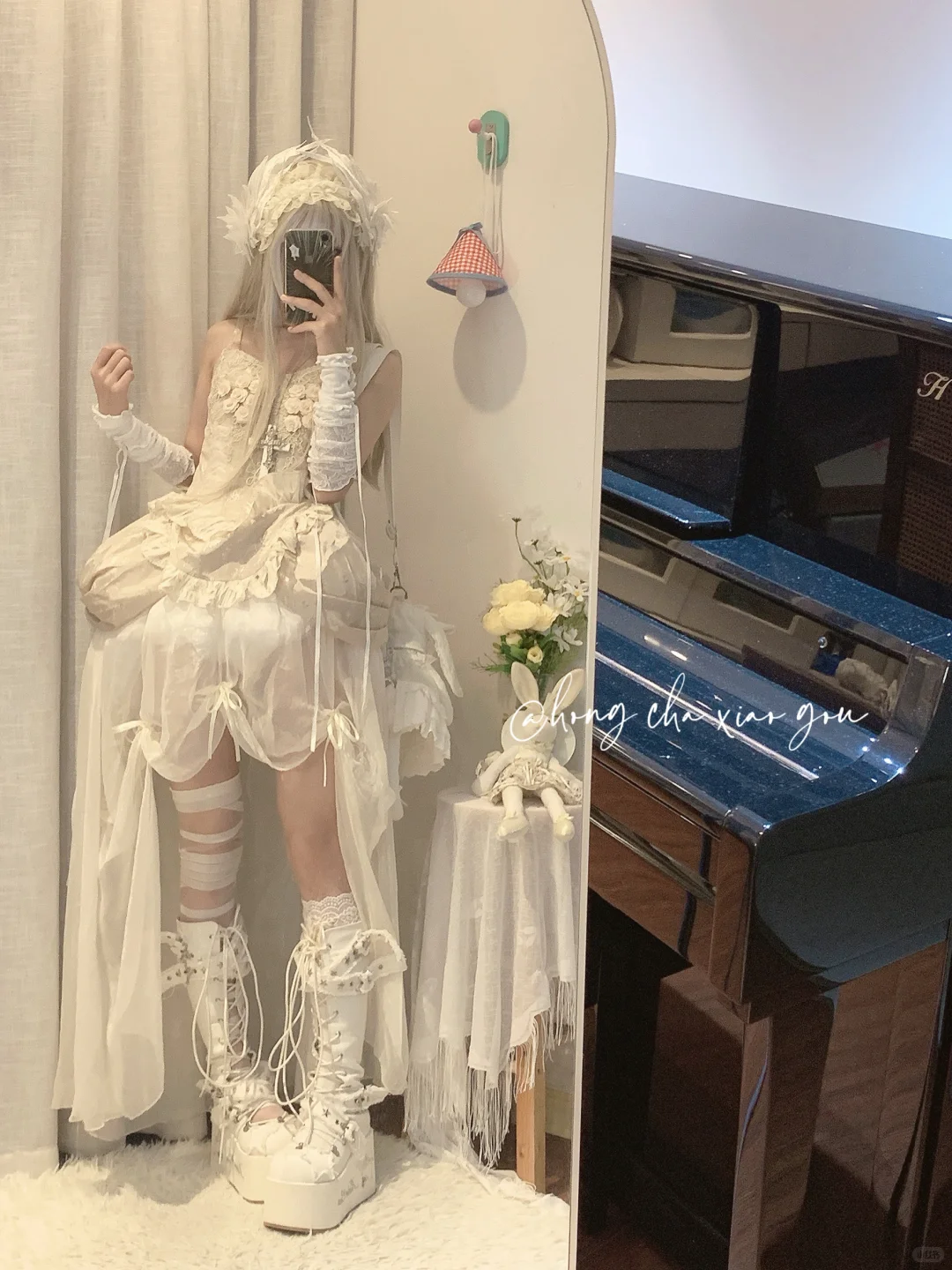 极繁穿搭｜芭蕾哥特风简直太绝貌美了..˚. 🥀