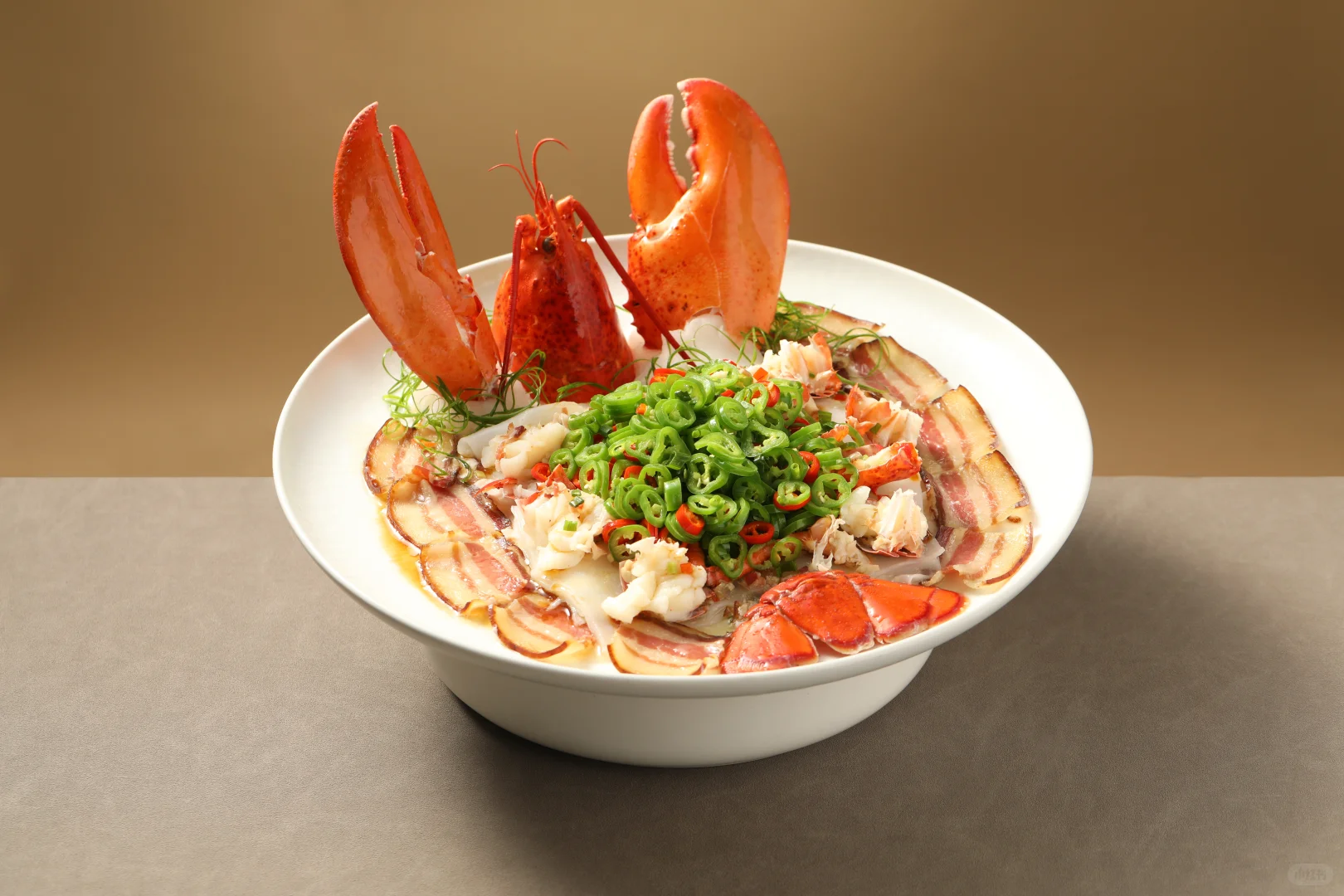 今日推荐 | 葱椒腊味蒸大波龙