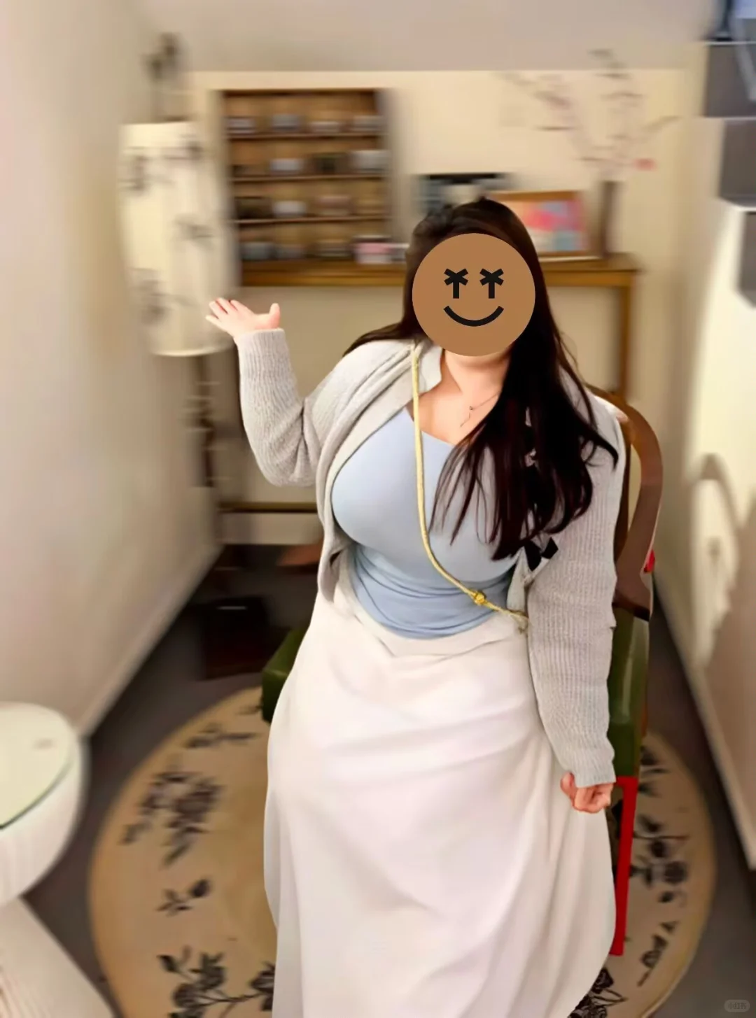 周末，微胖女孩的快乐。