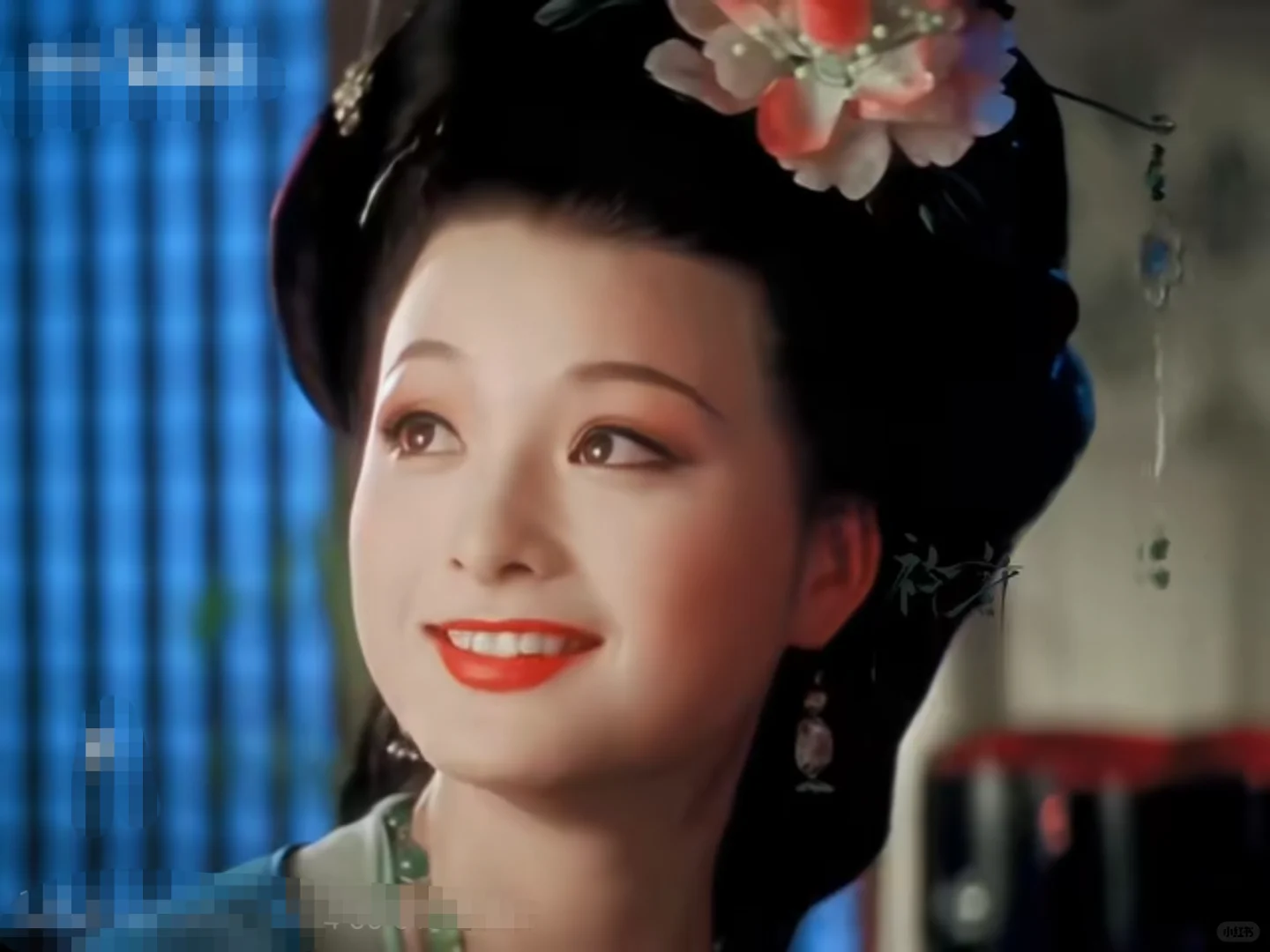 欣赏一下脸如银盆，面如满月的美人