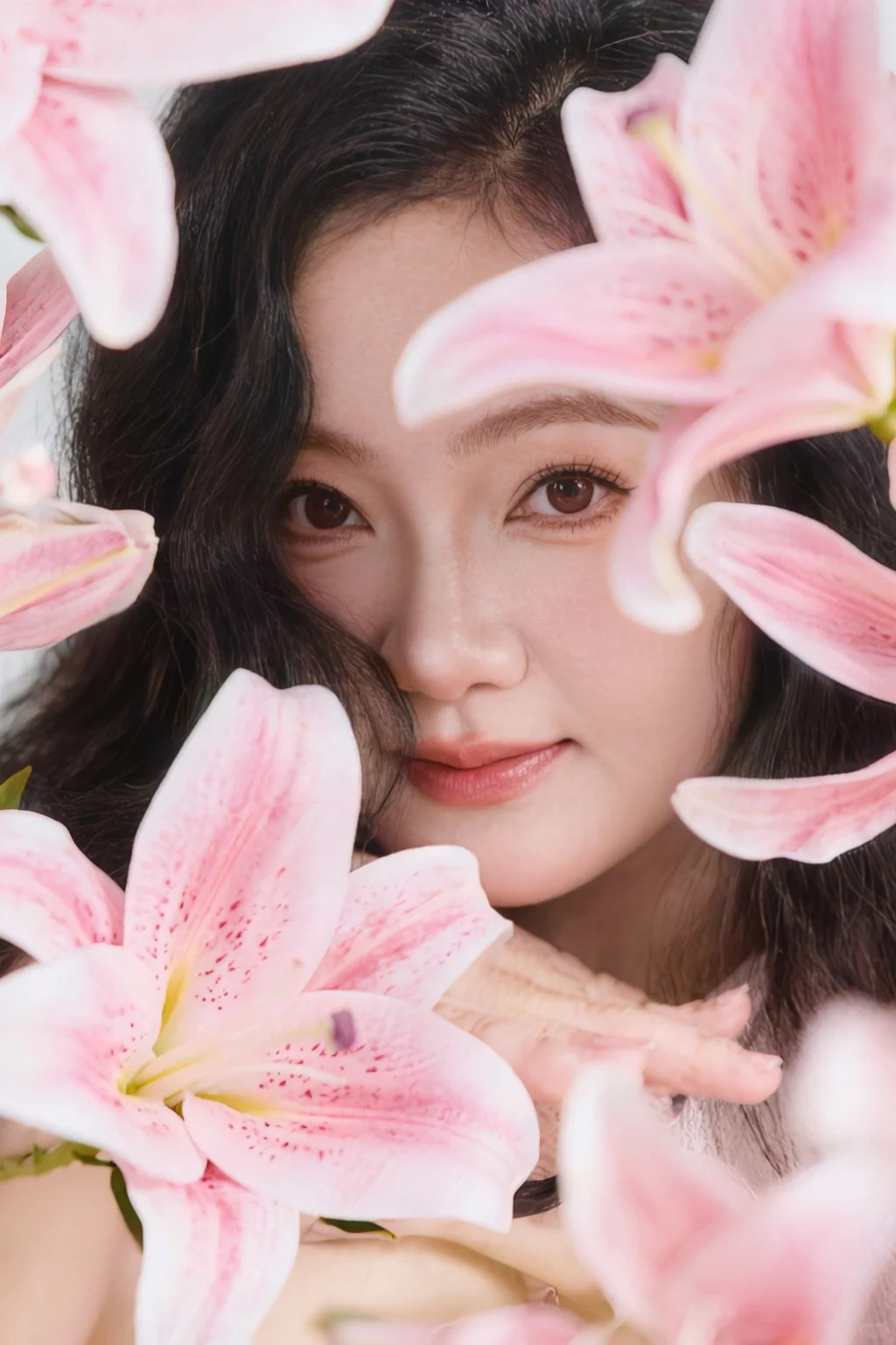 娇艳小百合 这组好适合做头像