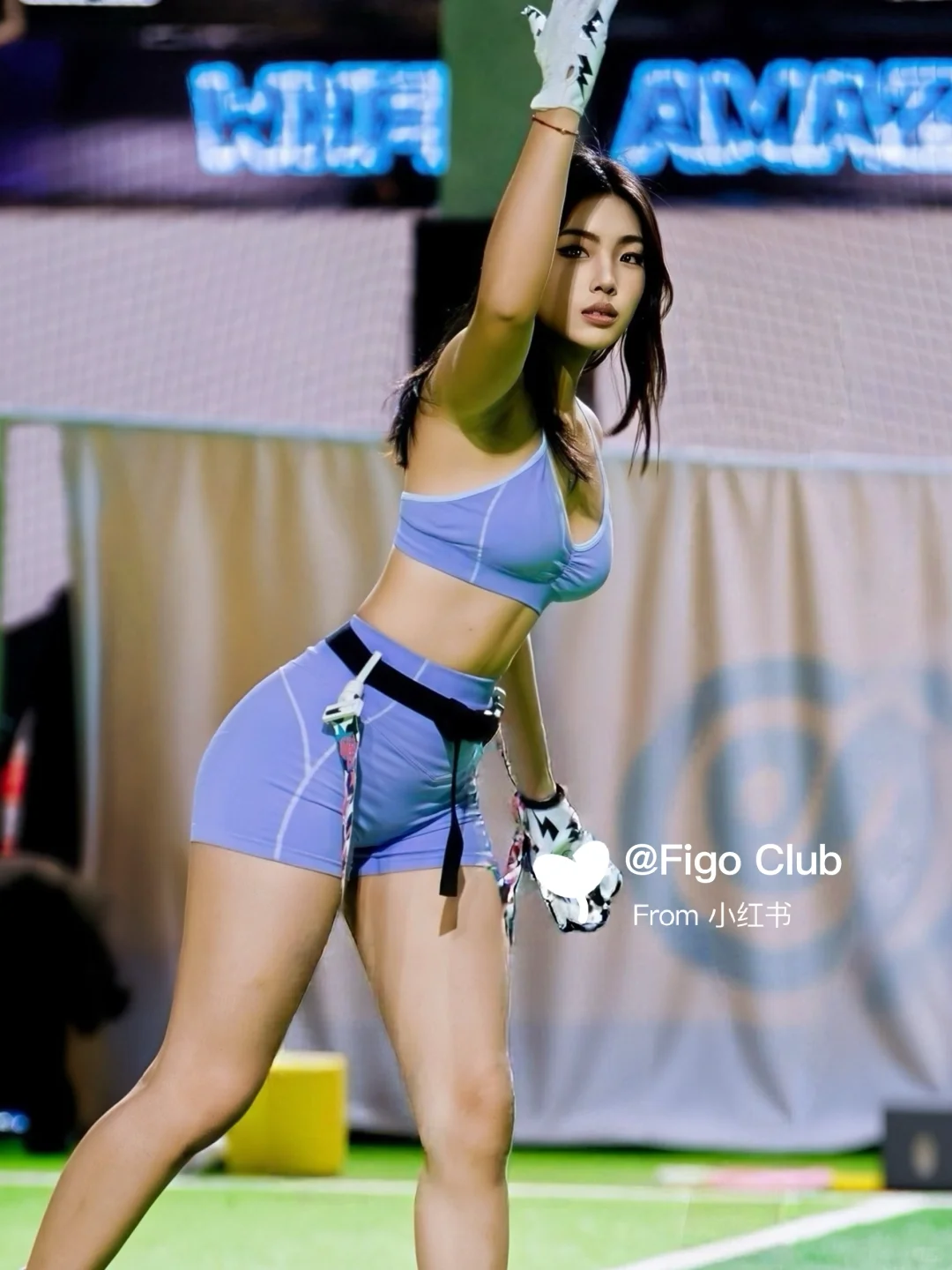 哎…后面的姐姐 身材比我好🥹