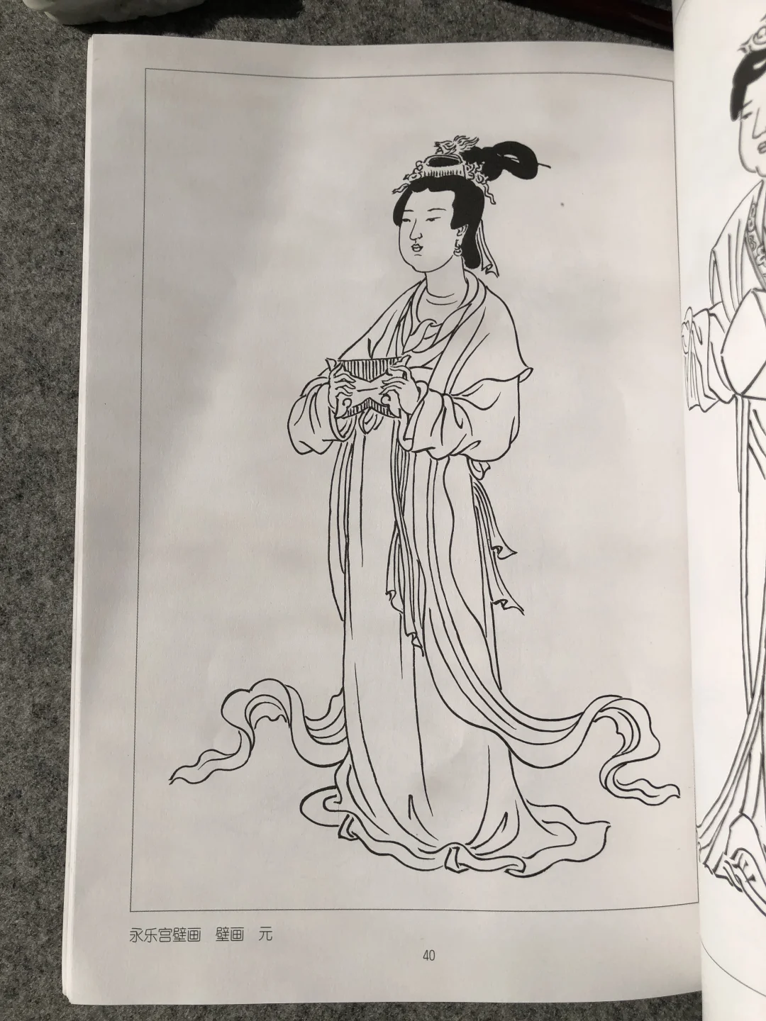 历代仕女白描图集！国风插画师的“武功秘籍”
