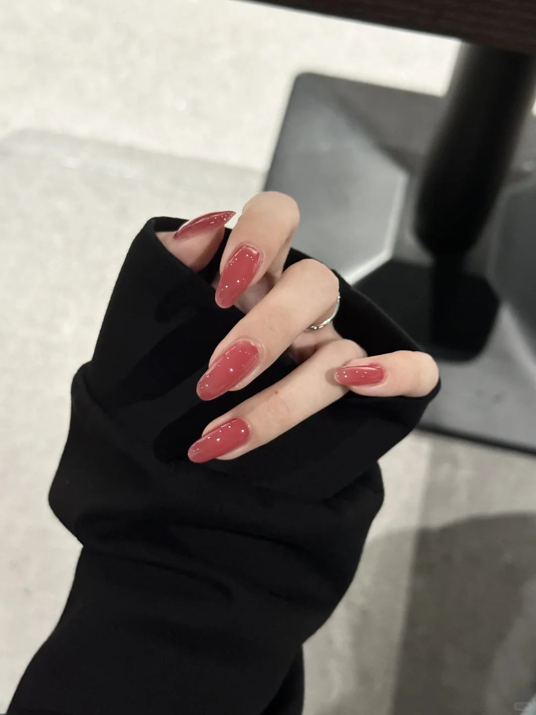 丽奈美甲💅🏻好嗲的娇艳粉蔷薇色💖