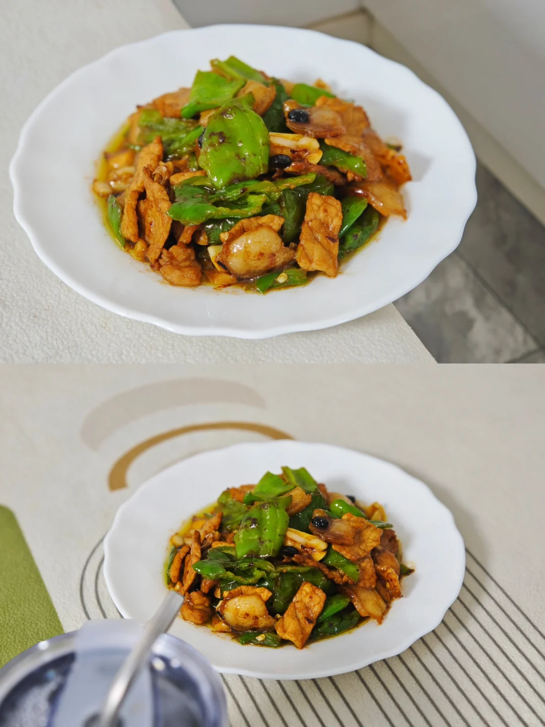 交换一盘你们的辣椒炒肉！