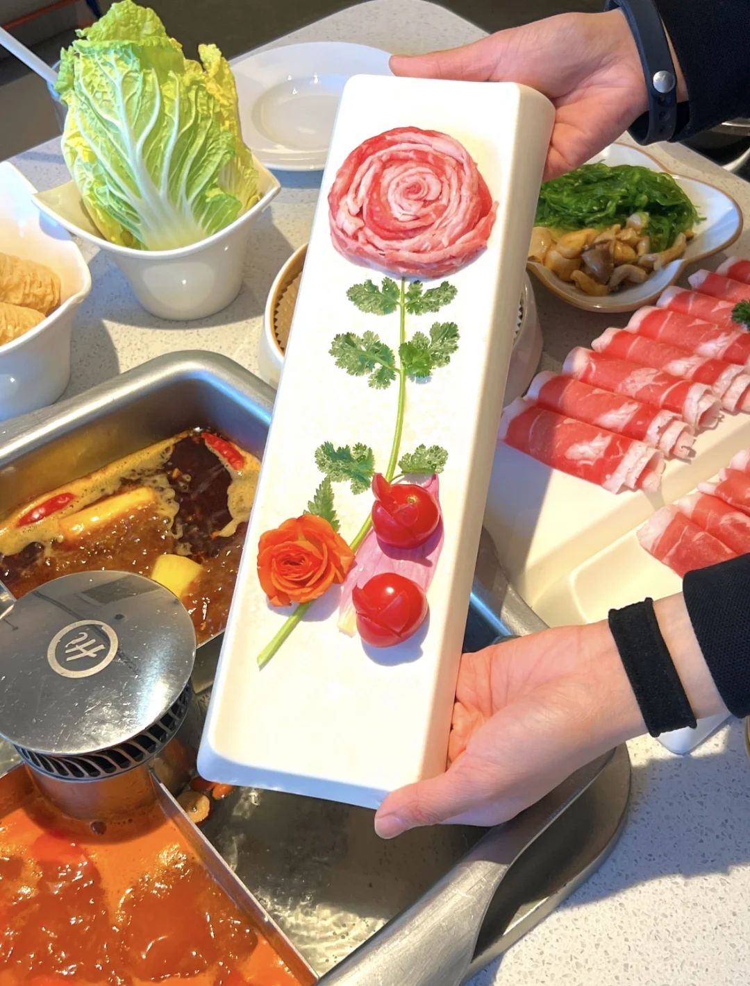 隆福寺海底捞新店开业福利浪漫来袭！