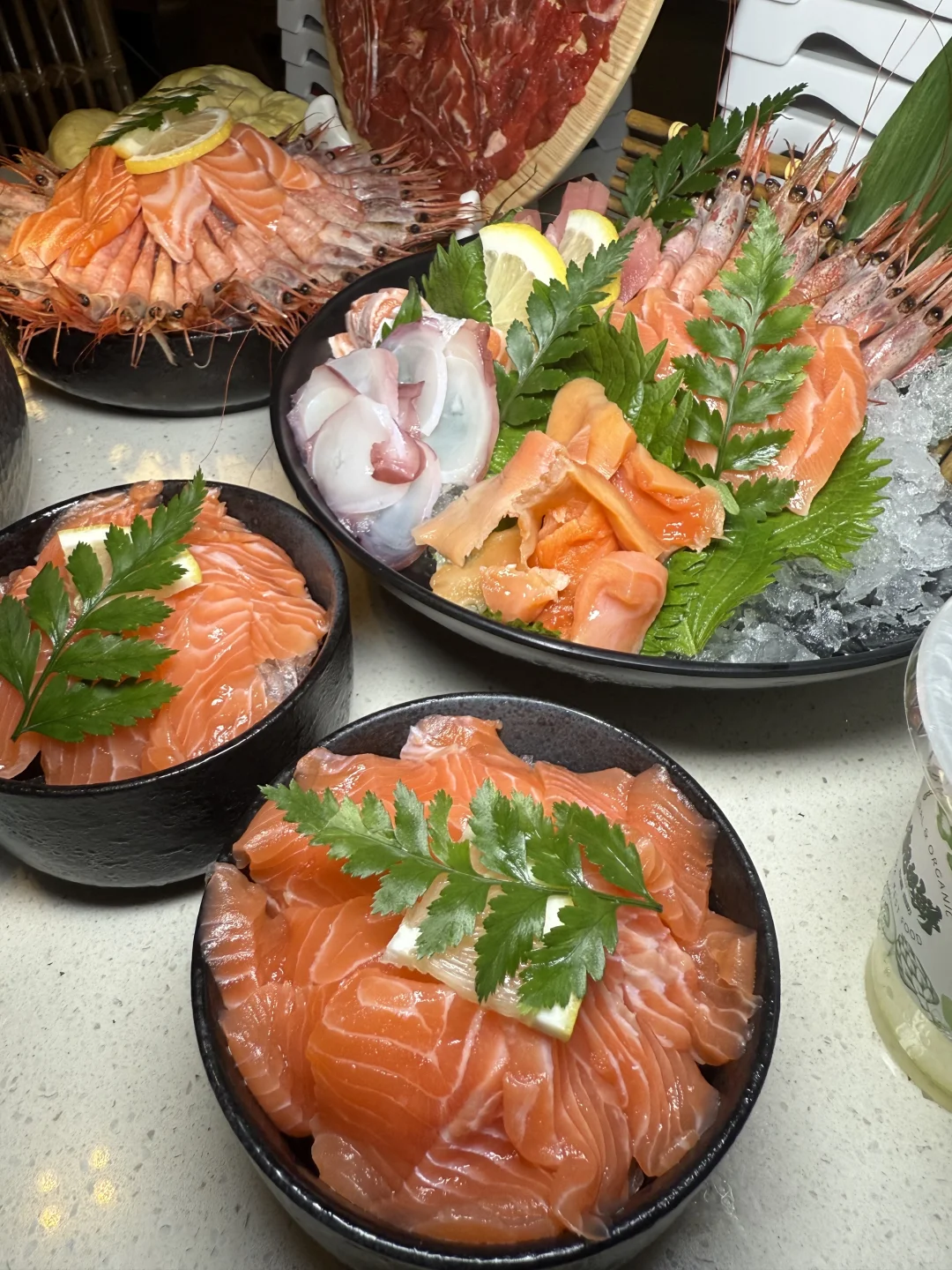 在自助餐吃到了不输高端日料店的三文鱼！