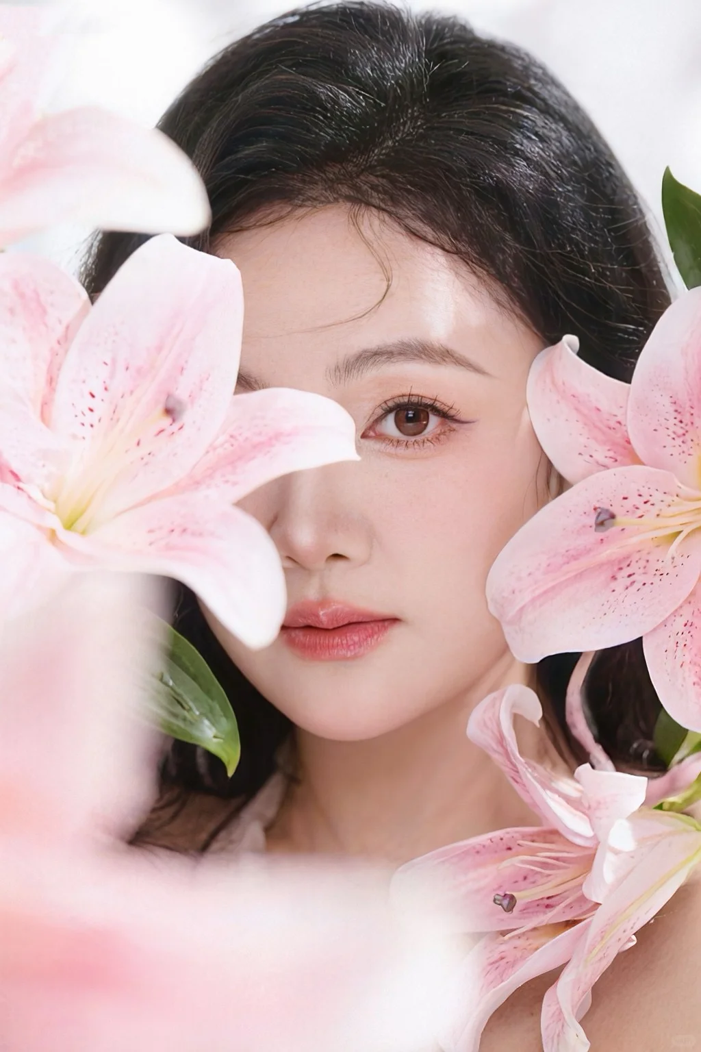 娇艳小百合 这组好适合做头像