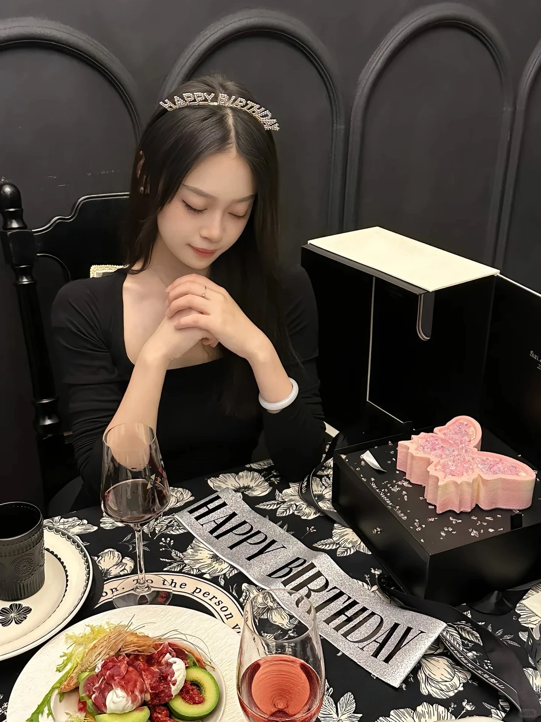 ✨被宠成公主的生日仪式感！🖤心动满格