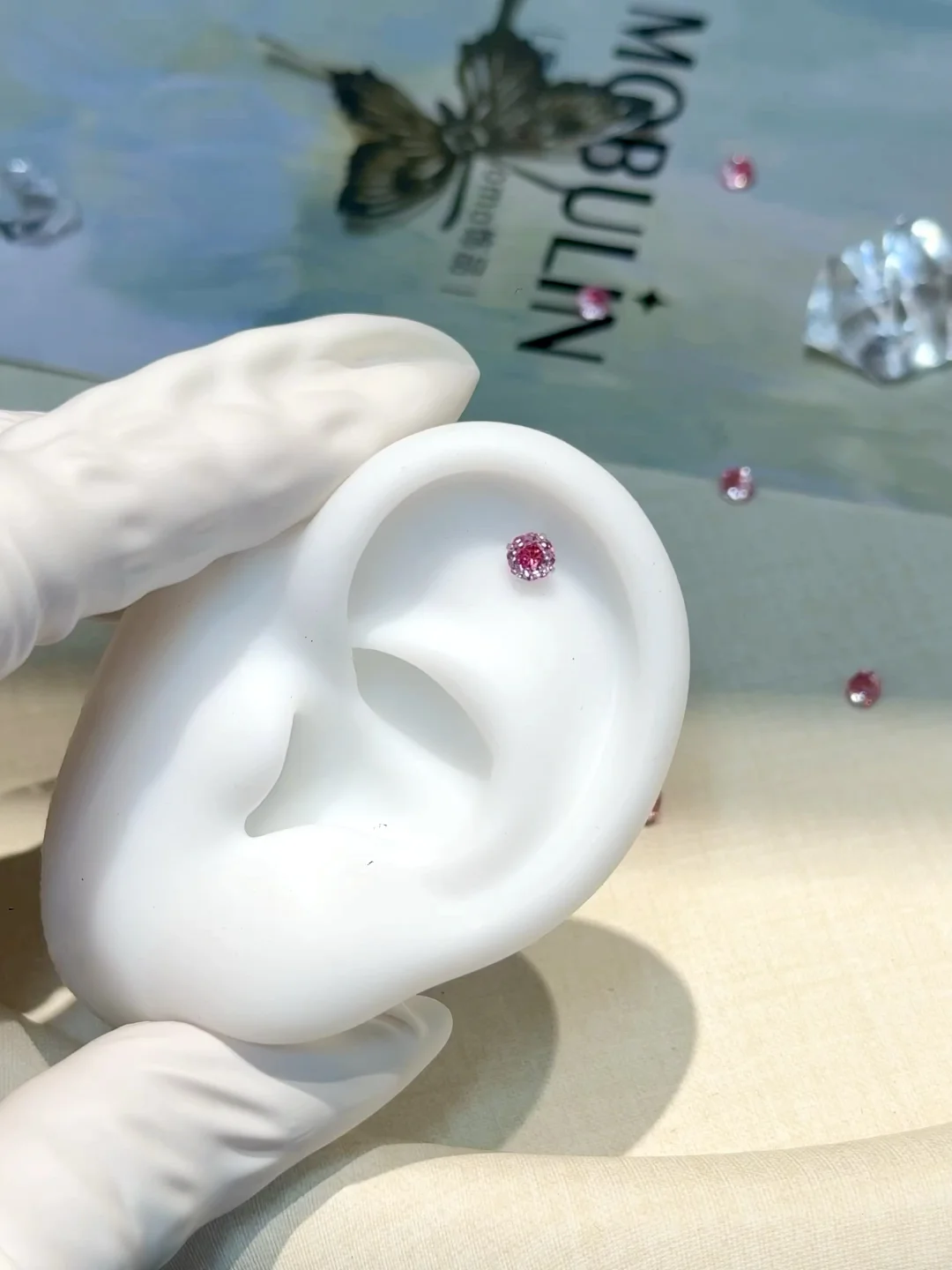 Live冬日莓莓🍓⊹ ˖ೀ耳钉耳骨钉