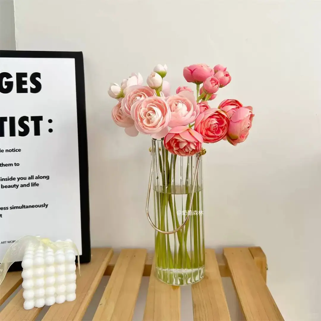 仿真洋牡丹露莲假花手捧花装饰超美🎀