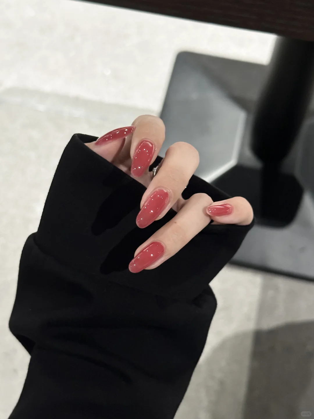 丽奈美甲💅🏻好嗲的娇艳粉蔷薇色💖