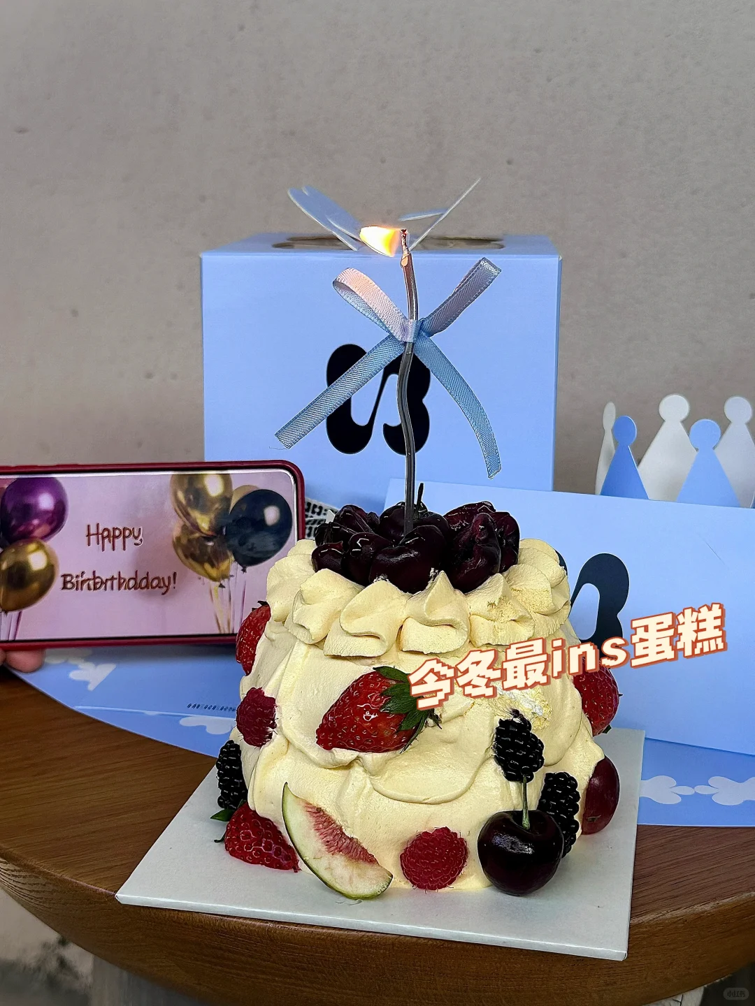 🍰2025秋冬必冲！车厘子🍒蛋糕美到心巴上💘