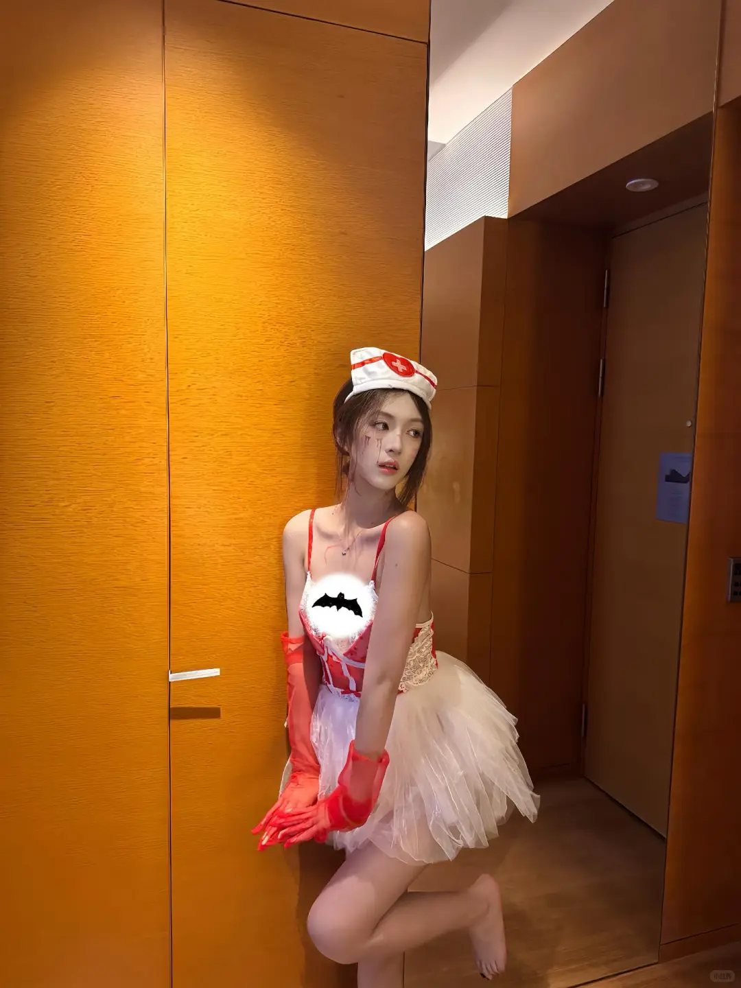 去做了护士cos！