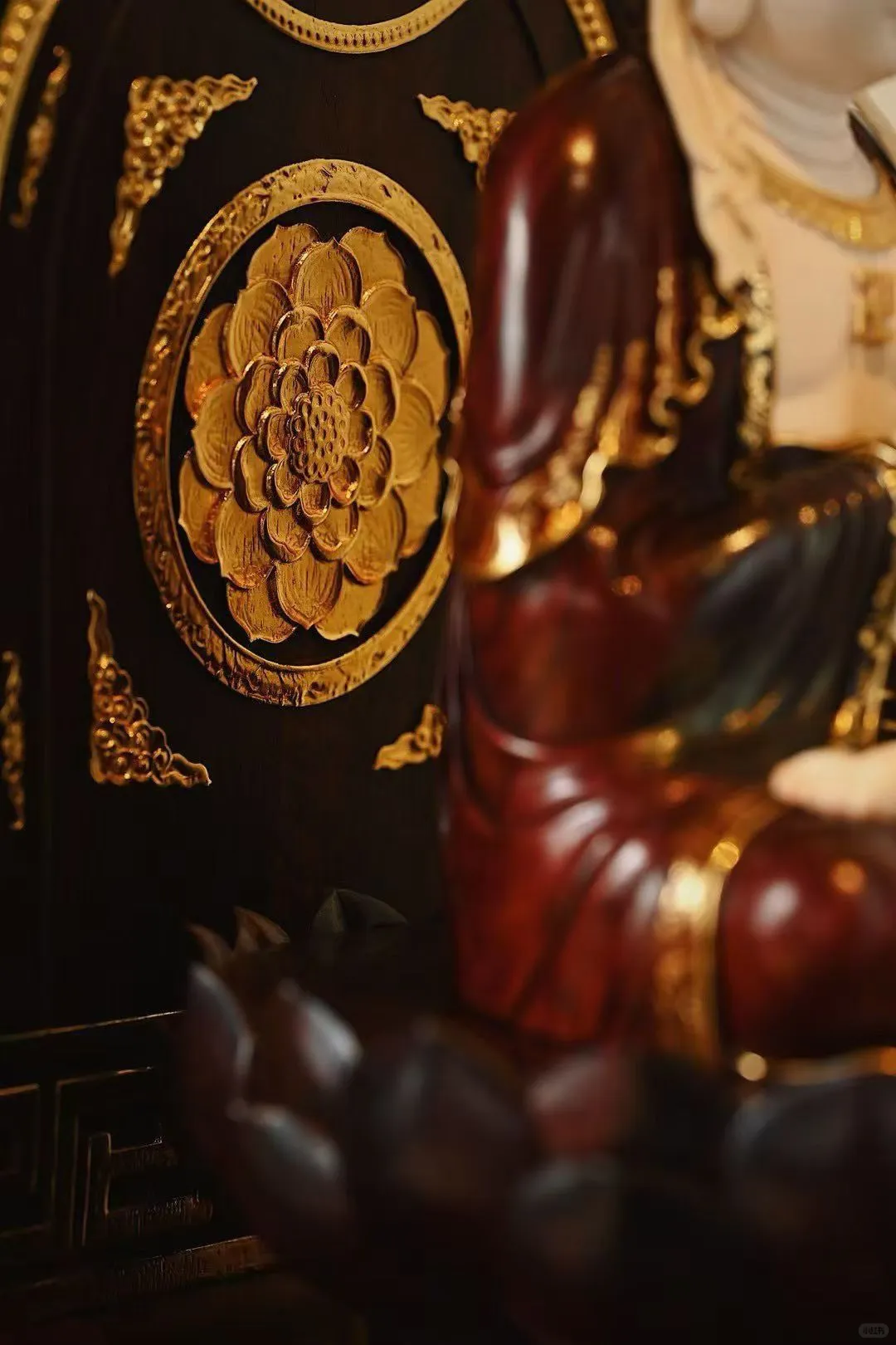 紫檀x猛犸x鹿角“大日如来”