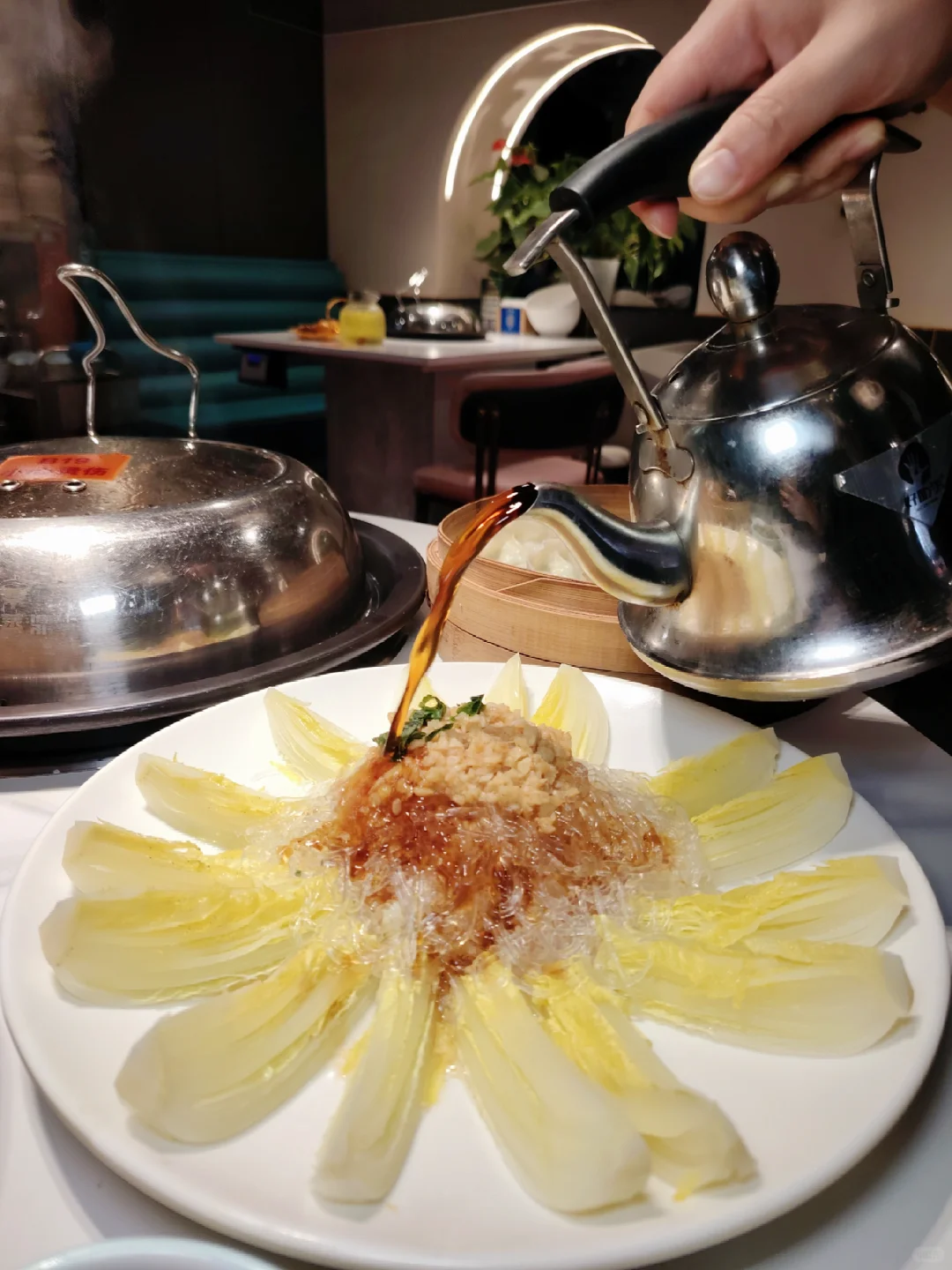 天啦噜被京渔纪的蒸汽海鲜一口鲜到灵魂出窍