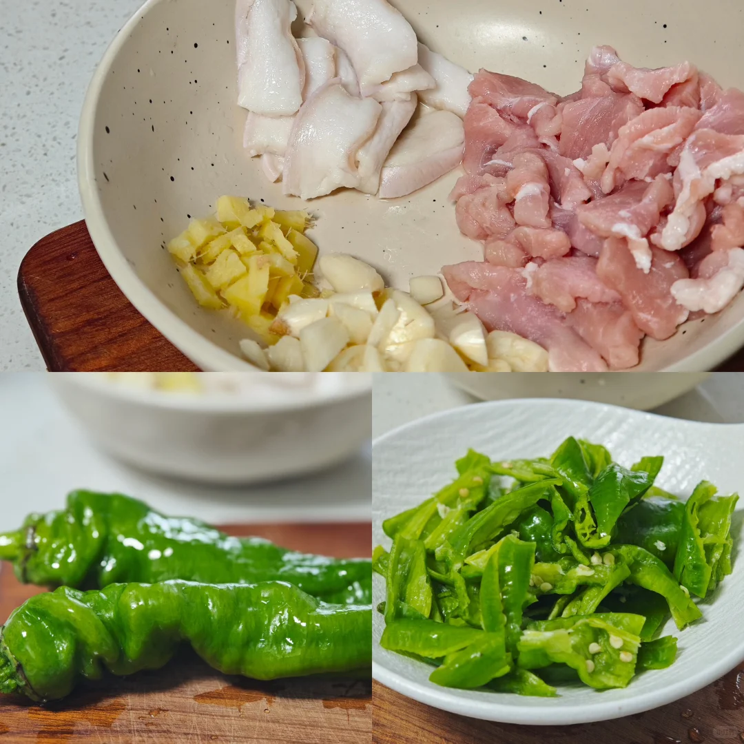 交换一盘你们的辣椒炒肉！