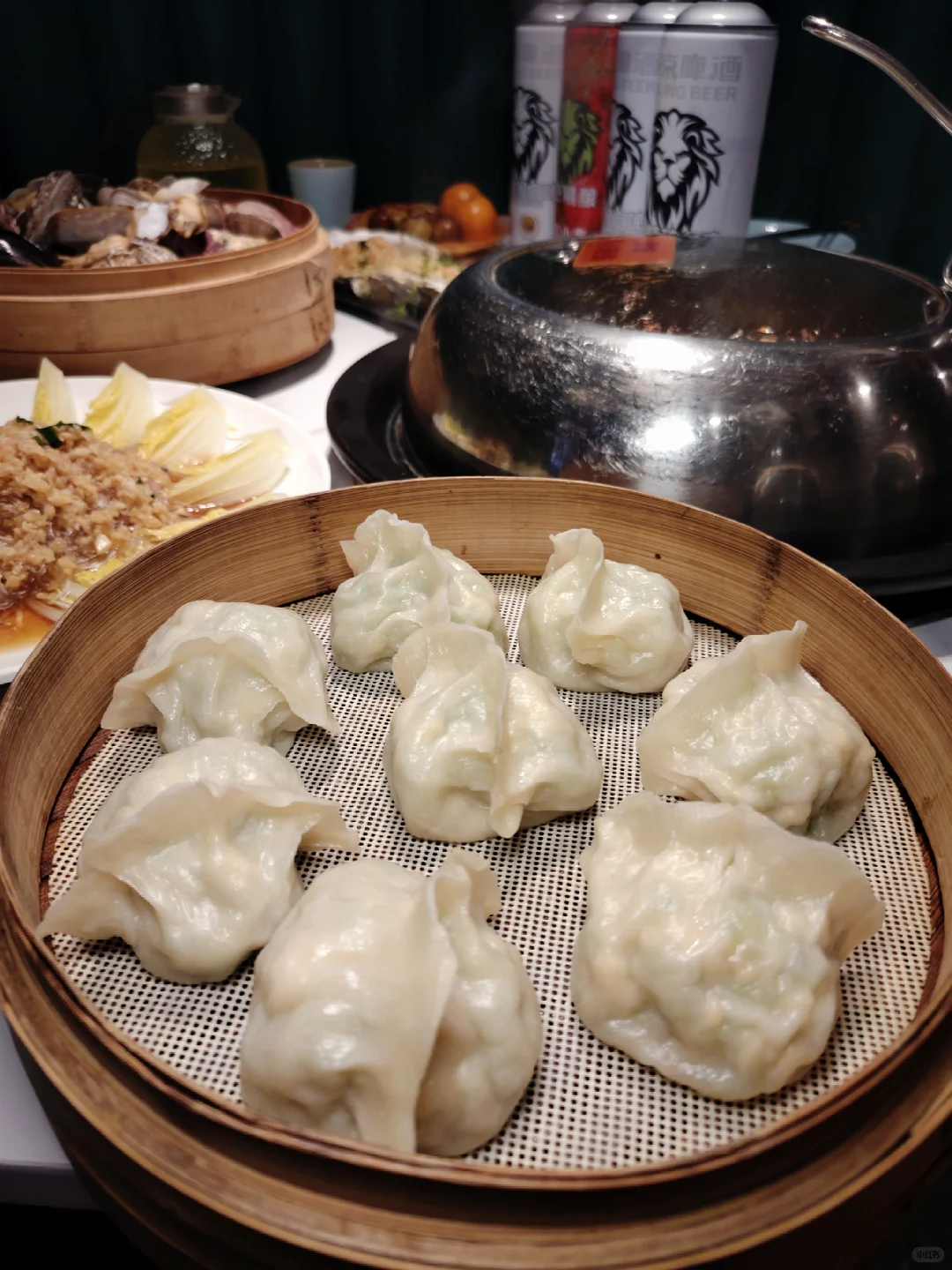 天啦噜被京渔纪的蒸汽海鲜一口鲜到灵魂出窍