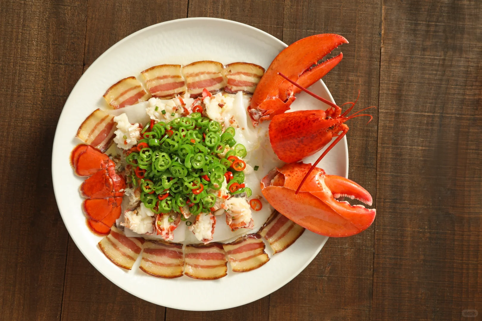 今日推荐 | 葱椒腊味蒸大波龙