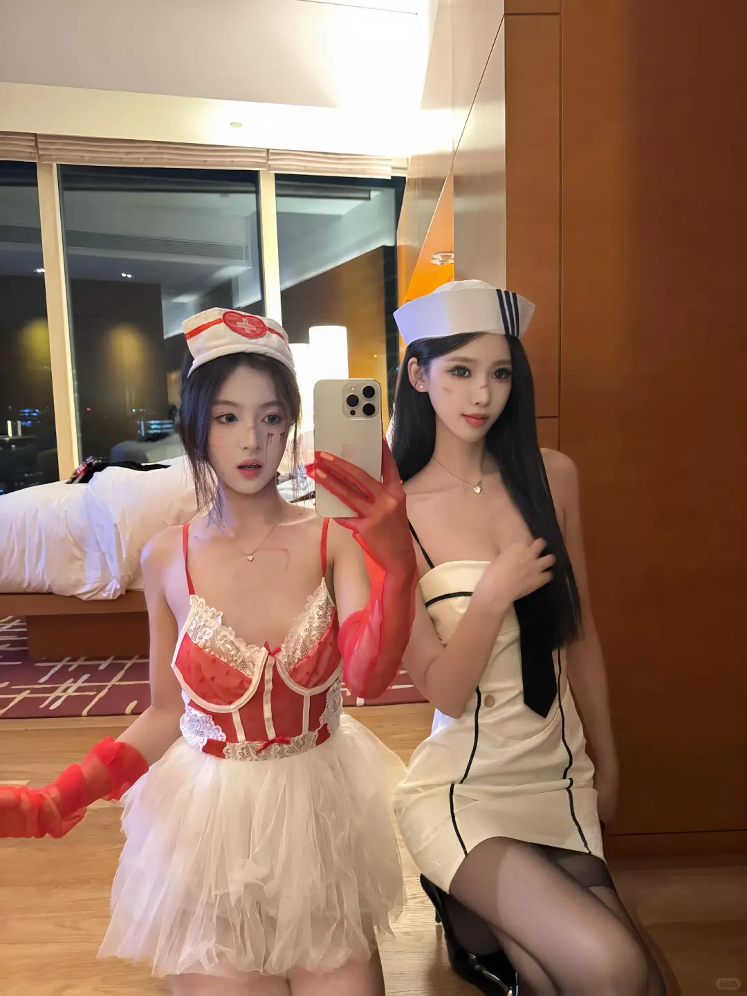 去做了护士cos！