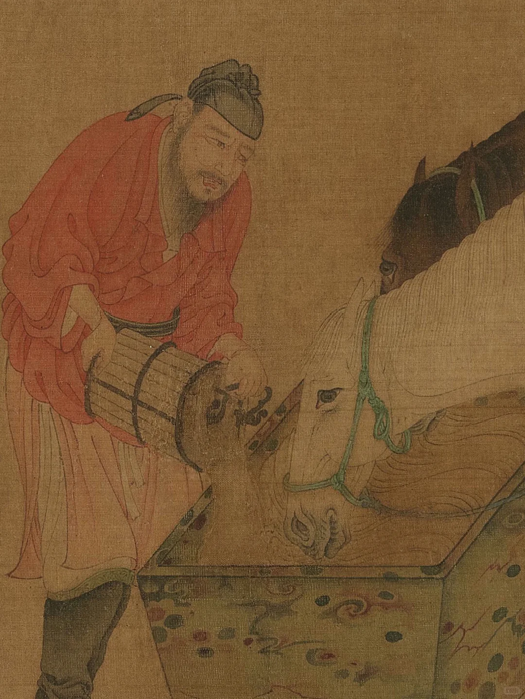 【古人画马】九马图卷