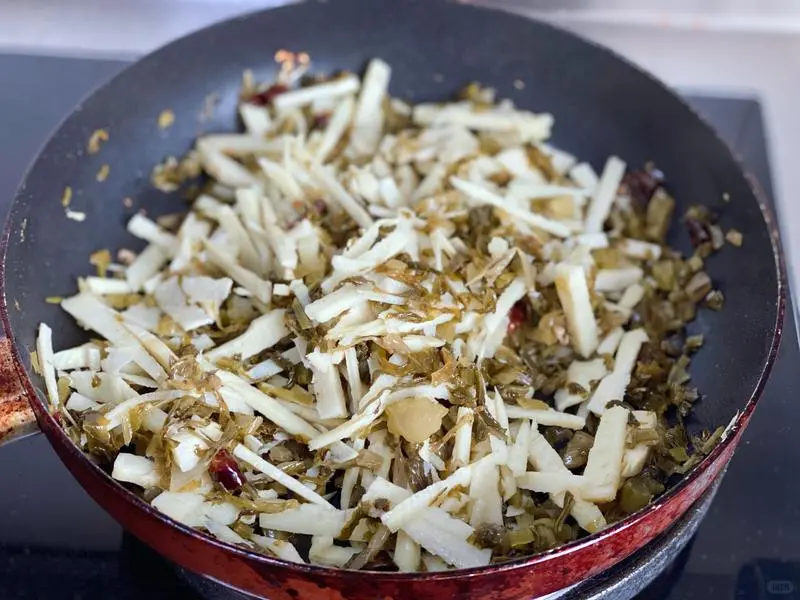 水磨年糕的30种吃法⑤ | 雪菜年糕汤