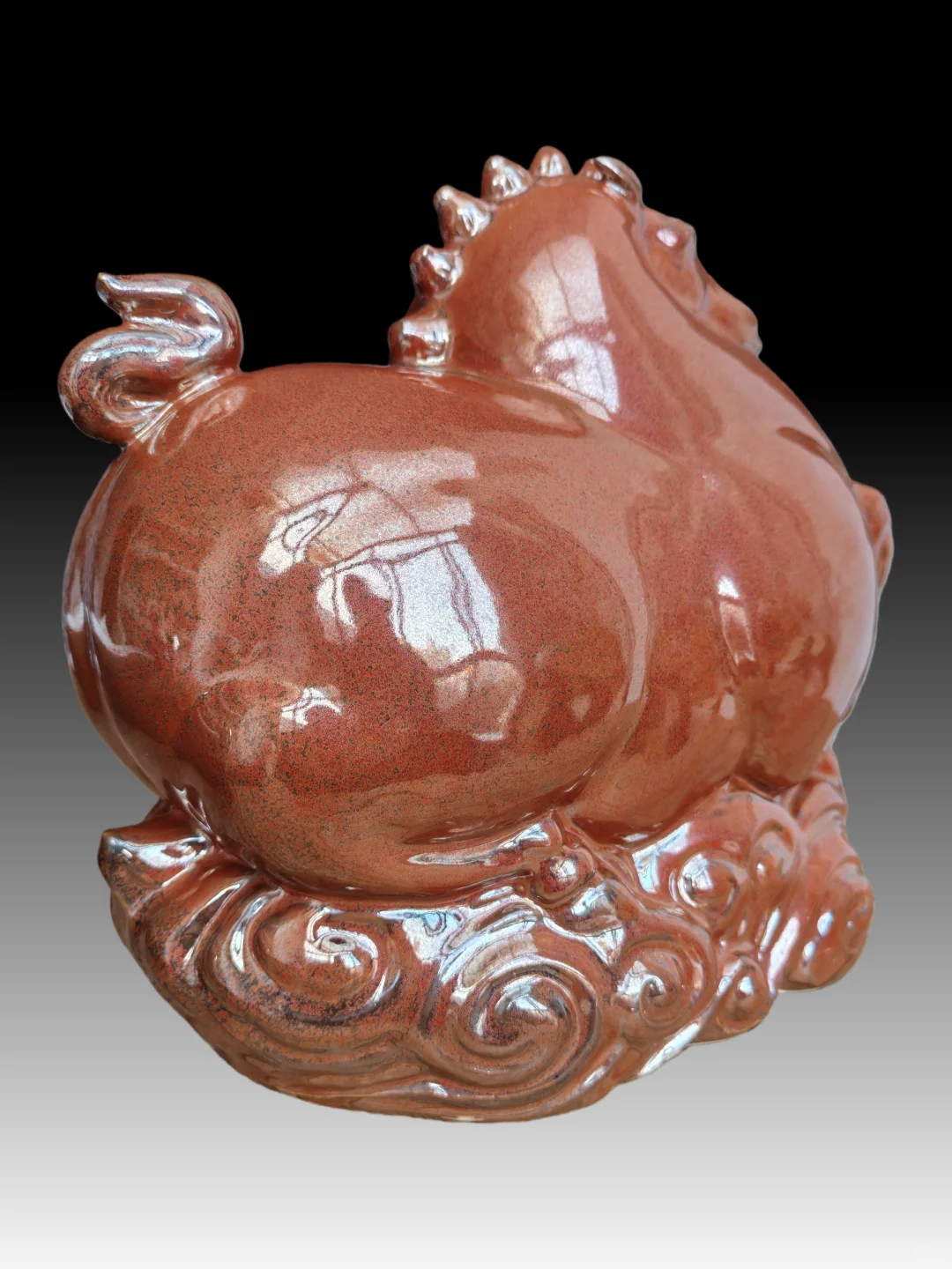 马踏祥云 马年雕塑作品