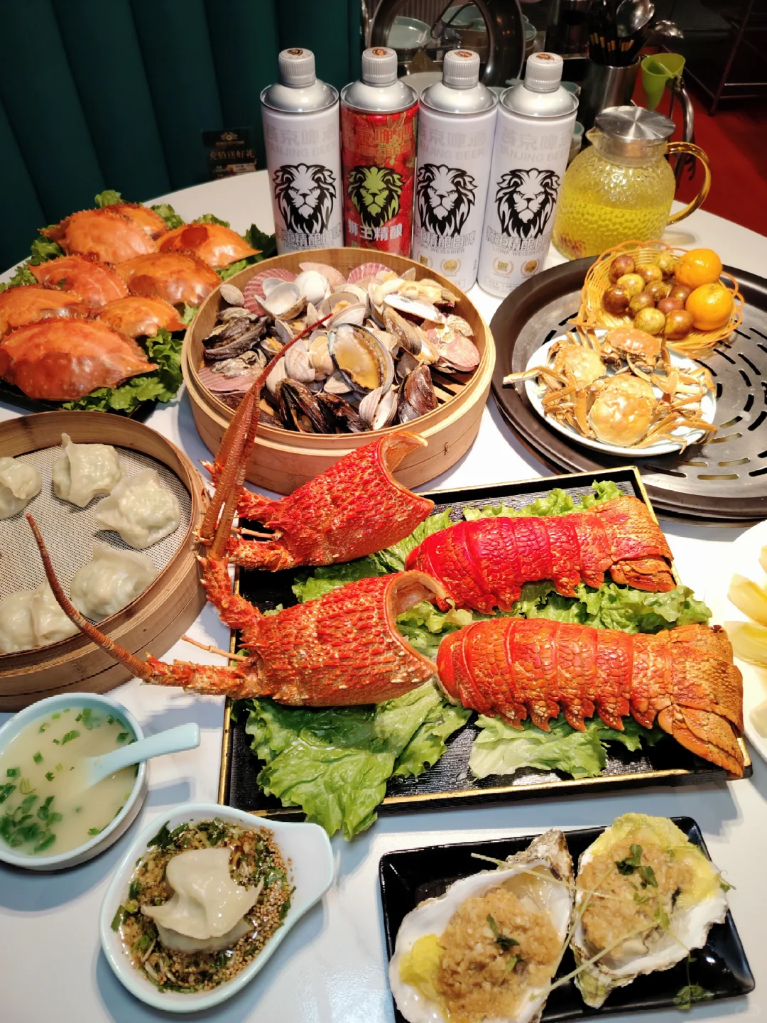 天啦噜被京渔纪的蒸汽海鲜一口鲜到灵魂出窍