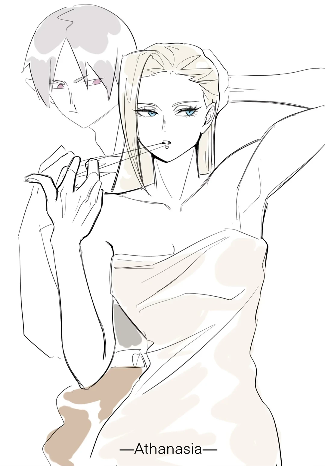 单纯想看此男流鼻血