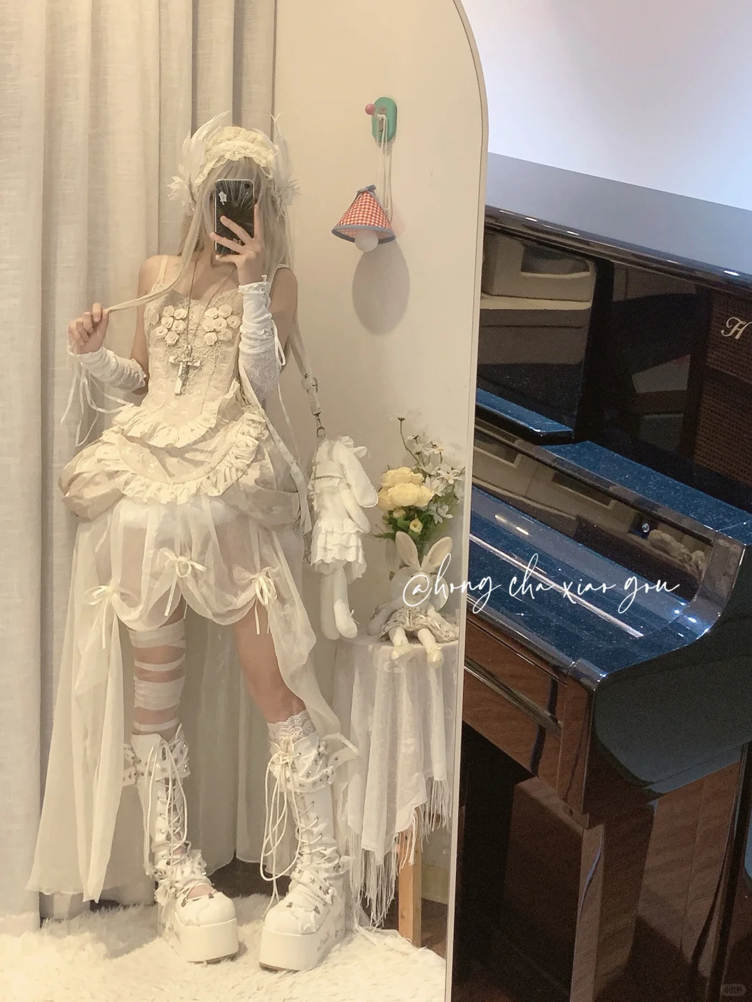 极繁穿搭｜芭蕾哥特风简直太绝貌美了..˚. 🥀