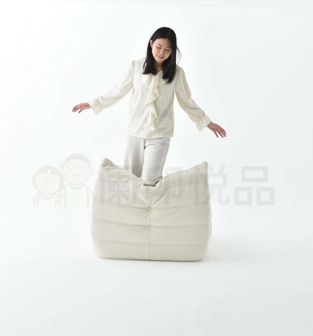 从没见过的毛毛虫沙发，原来质感才是第一