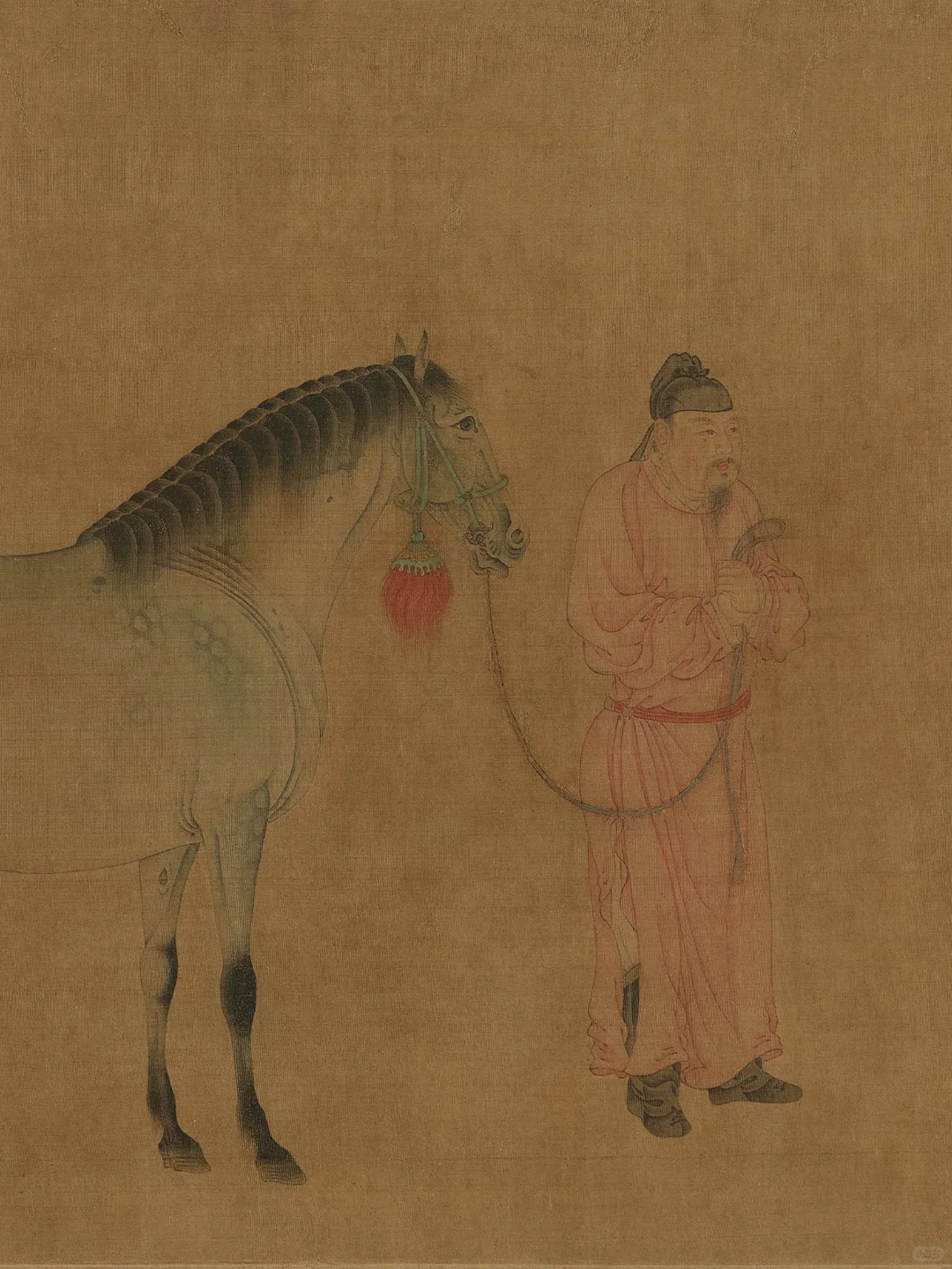 【古人画马】九马图卷