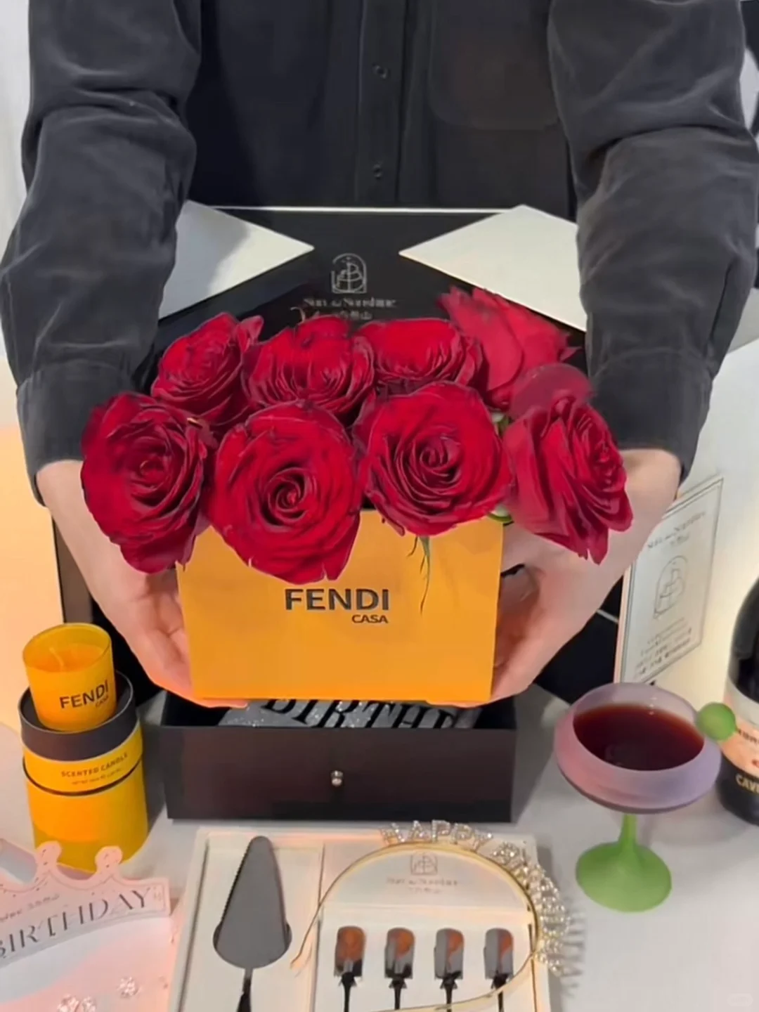 ✨被宠成公主的生日仪式感！🖤心动满格