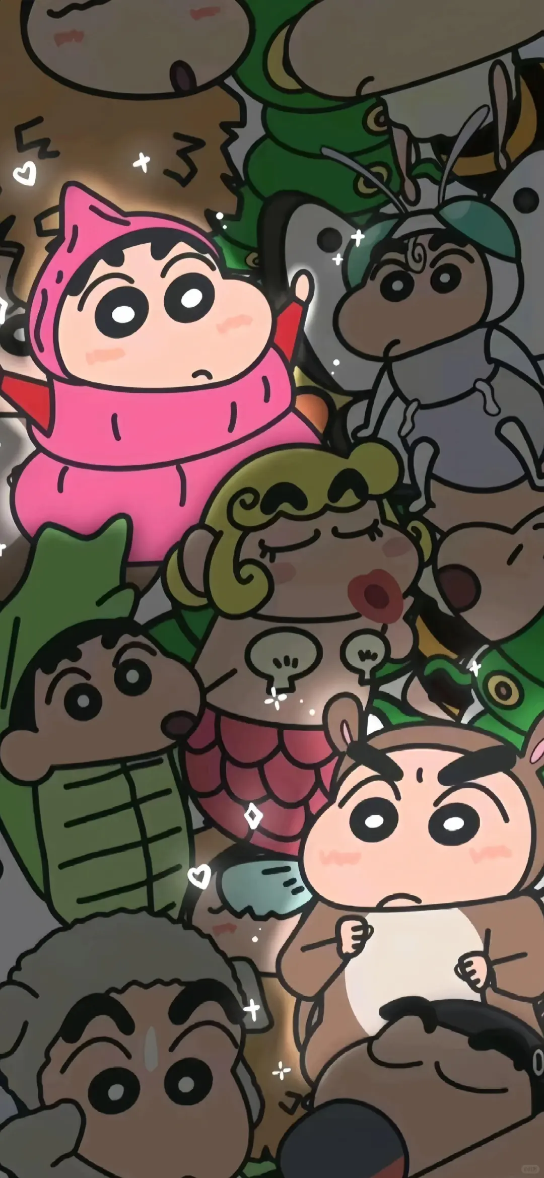 蜡笔小新可爱套图壁纸