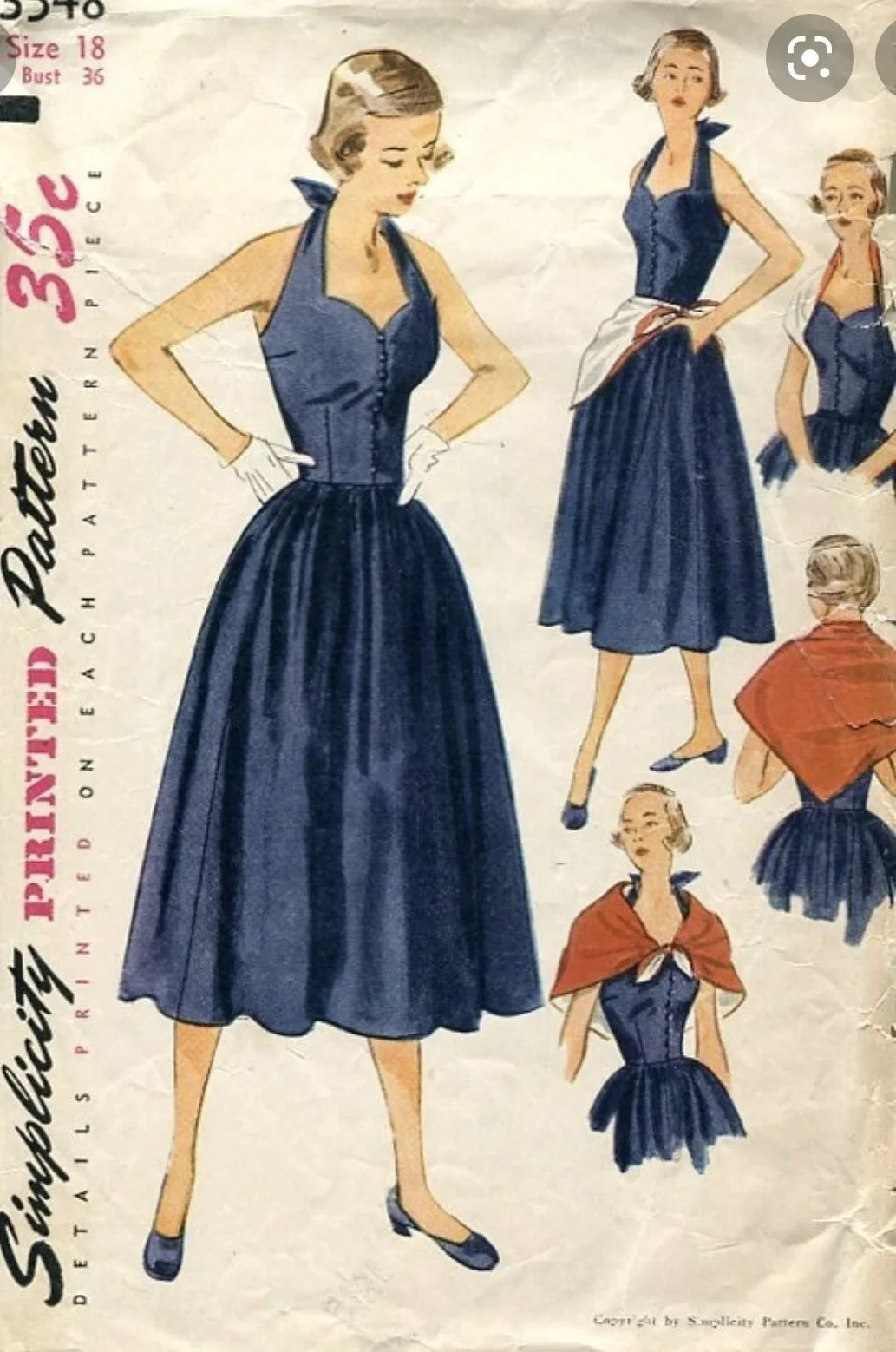 1950年代美国女性穿搭