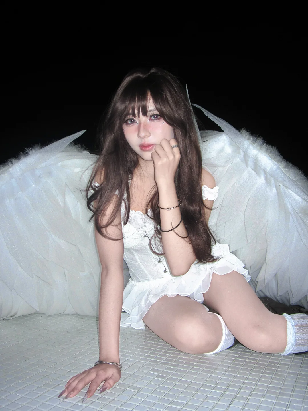 贵阳陪拍｜夜晚+ccd拍天使水灵灵出片