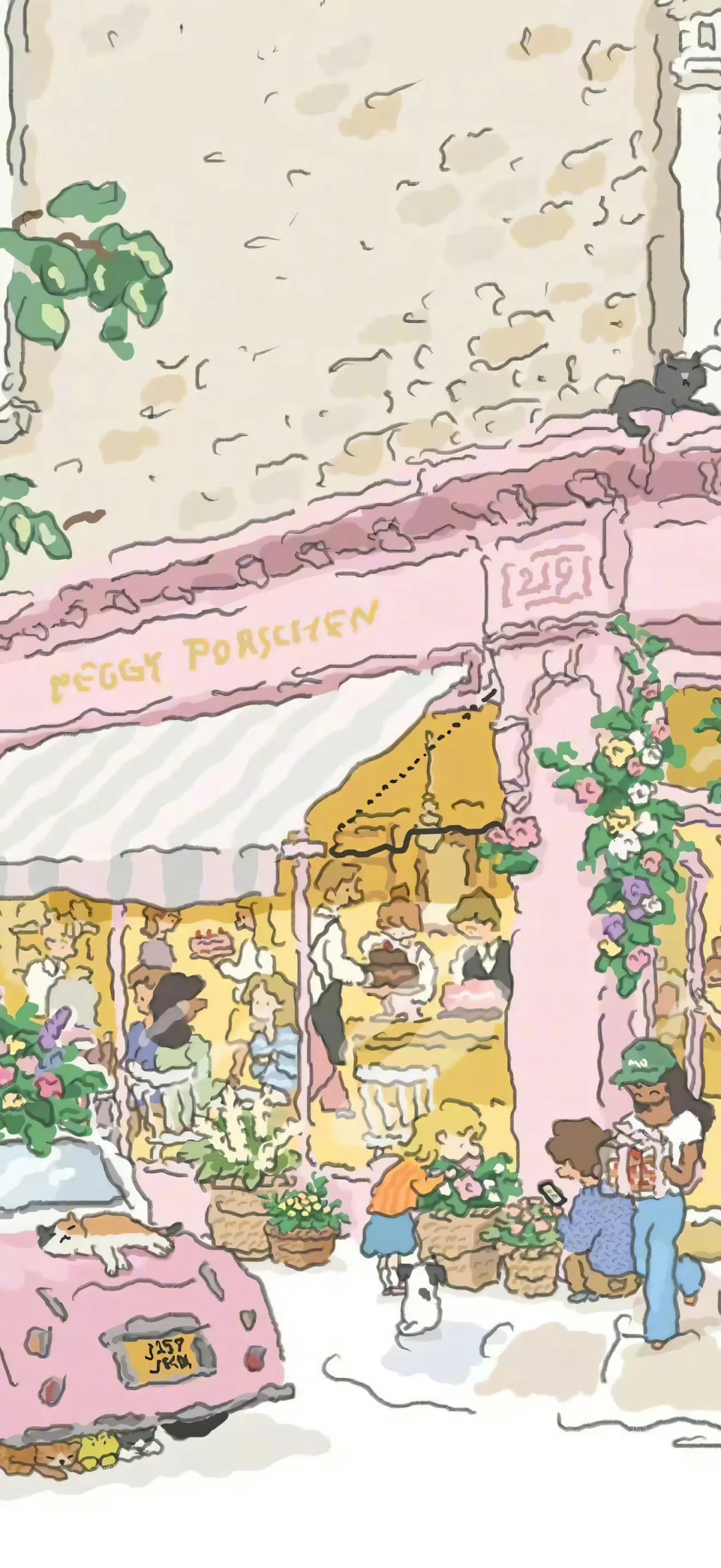 20251204手机壁纸｜很难不爱的插画壁纸～