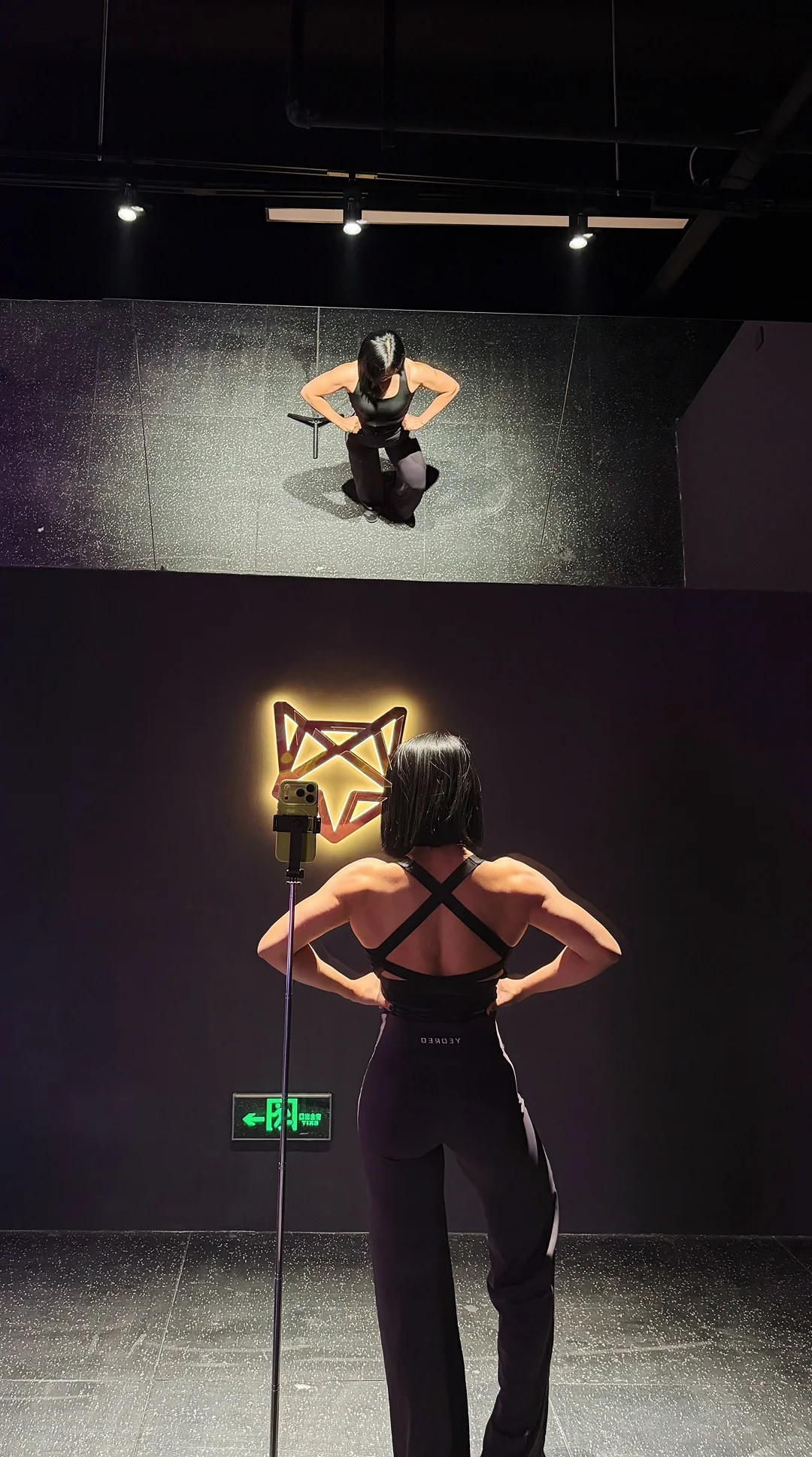 在临沂只带女生上课的健身女教练