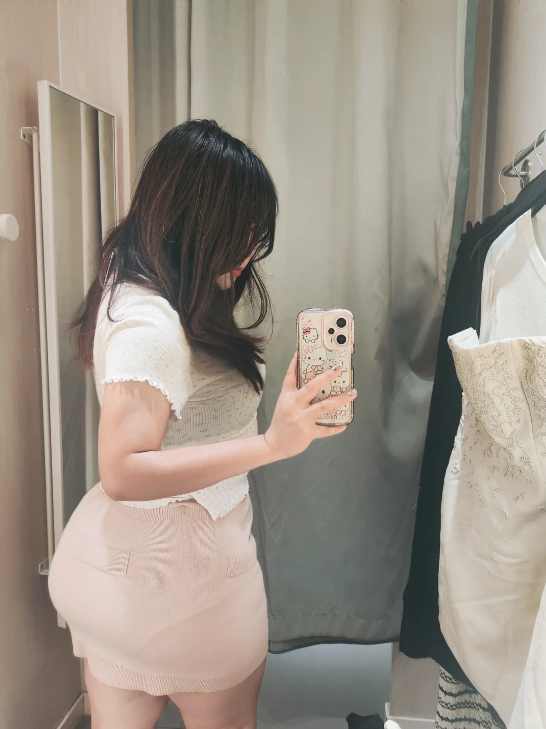 163 170斤｜bbw穿包臀裙也太辣了吧！