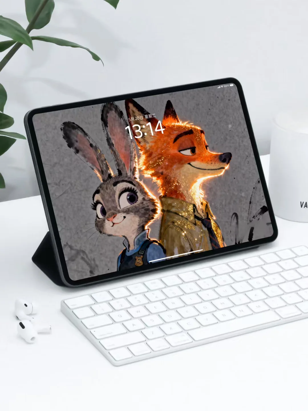 疯狂动物城壁纸 | My Love 朱迪 & 尼克