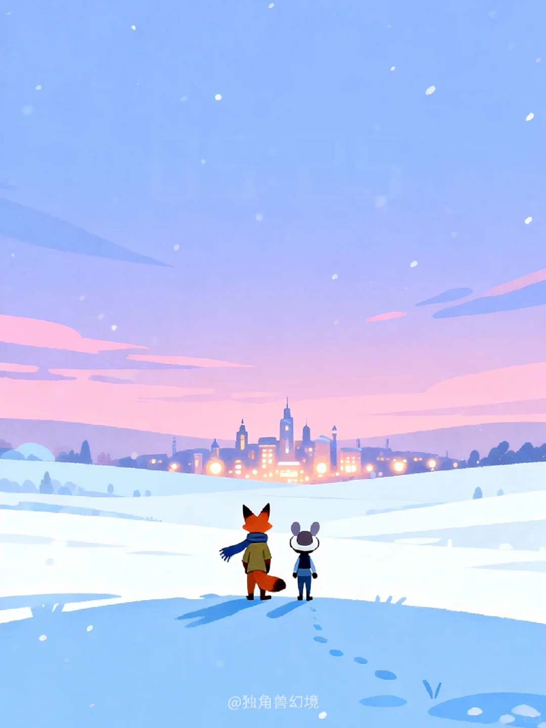 氛围感壁纸｜欢迎回到疯狂动物城