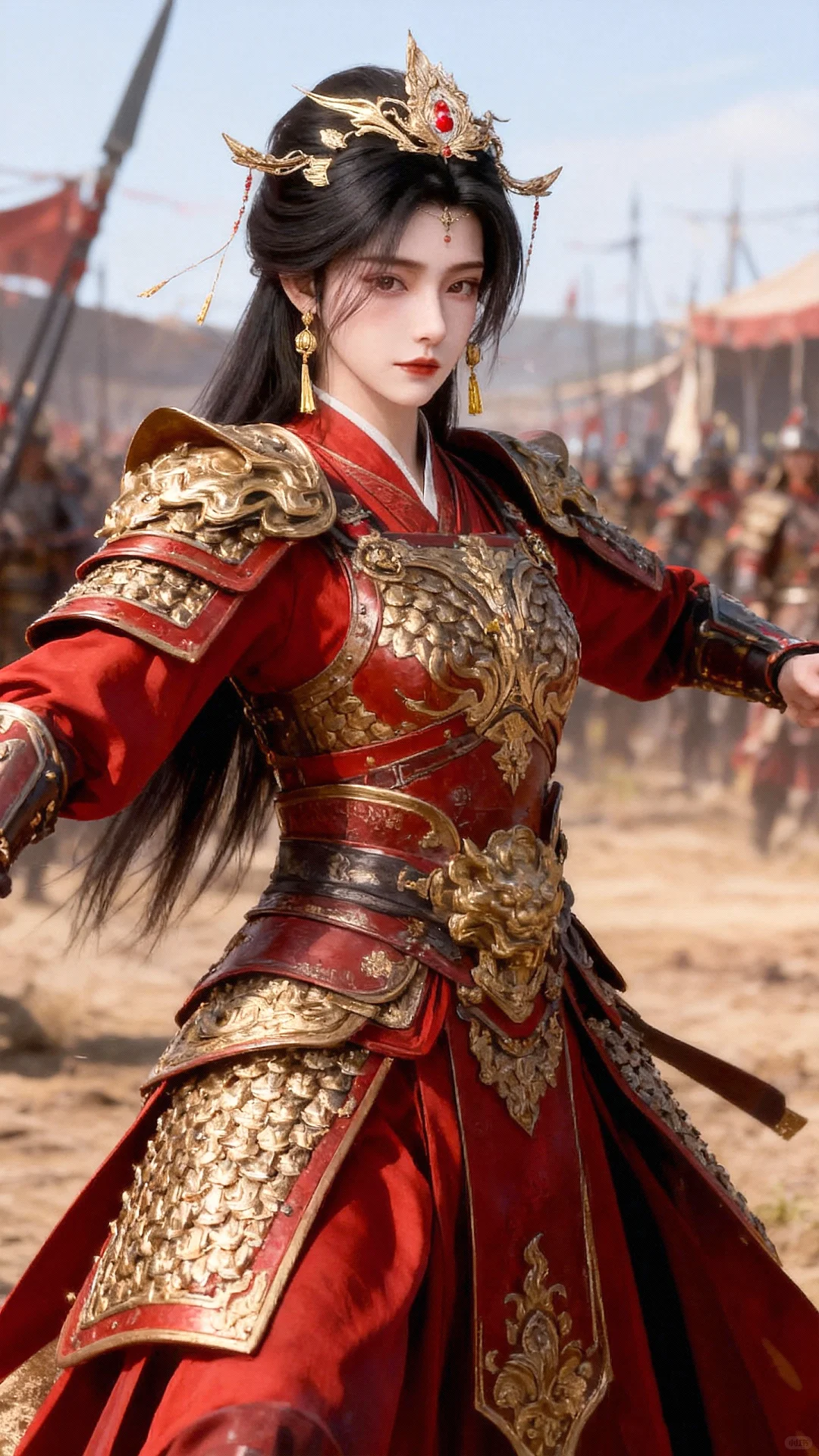 国漫女神｜姚惜雪仙逆妖将神装幻想动漫壁纸