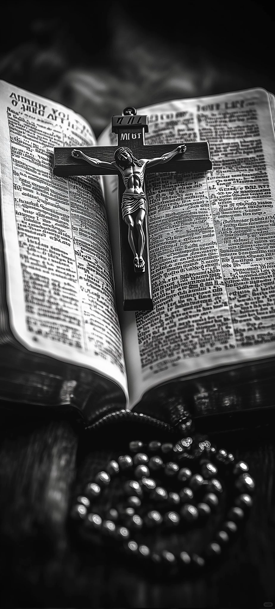 一组超好看的黑白壁纸来啦！